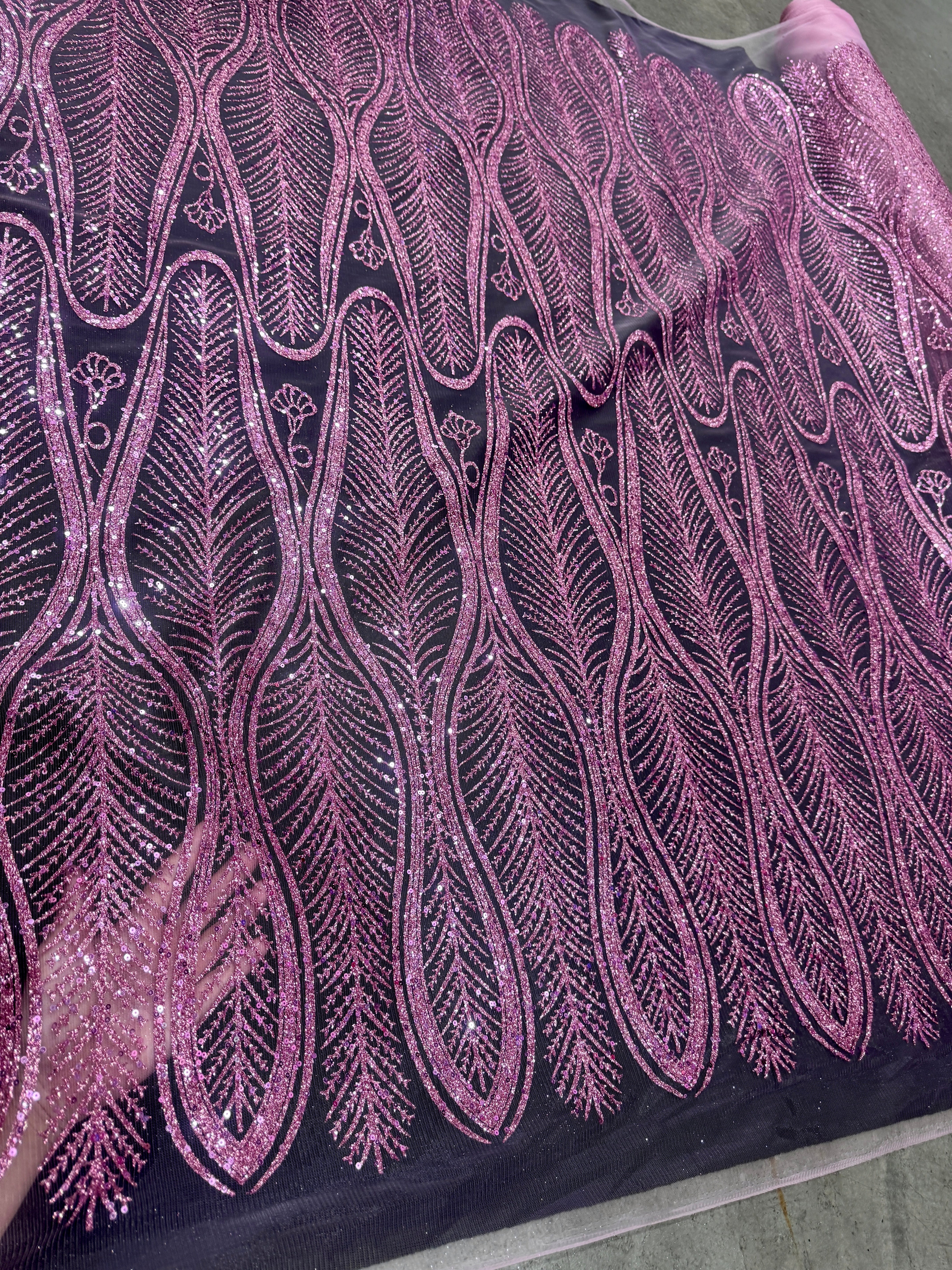 Baby Pink Glitter Sequin Geometric Lace, Baby Pink mesh, nude lace mesh, lace mesh for woman, lace mesh for bride, lace mesh on sale, lace mesh on discount