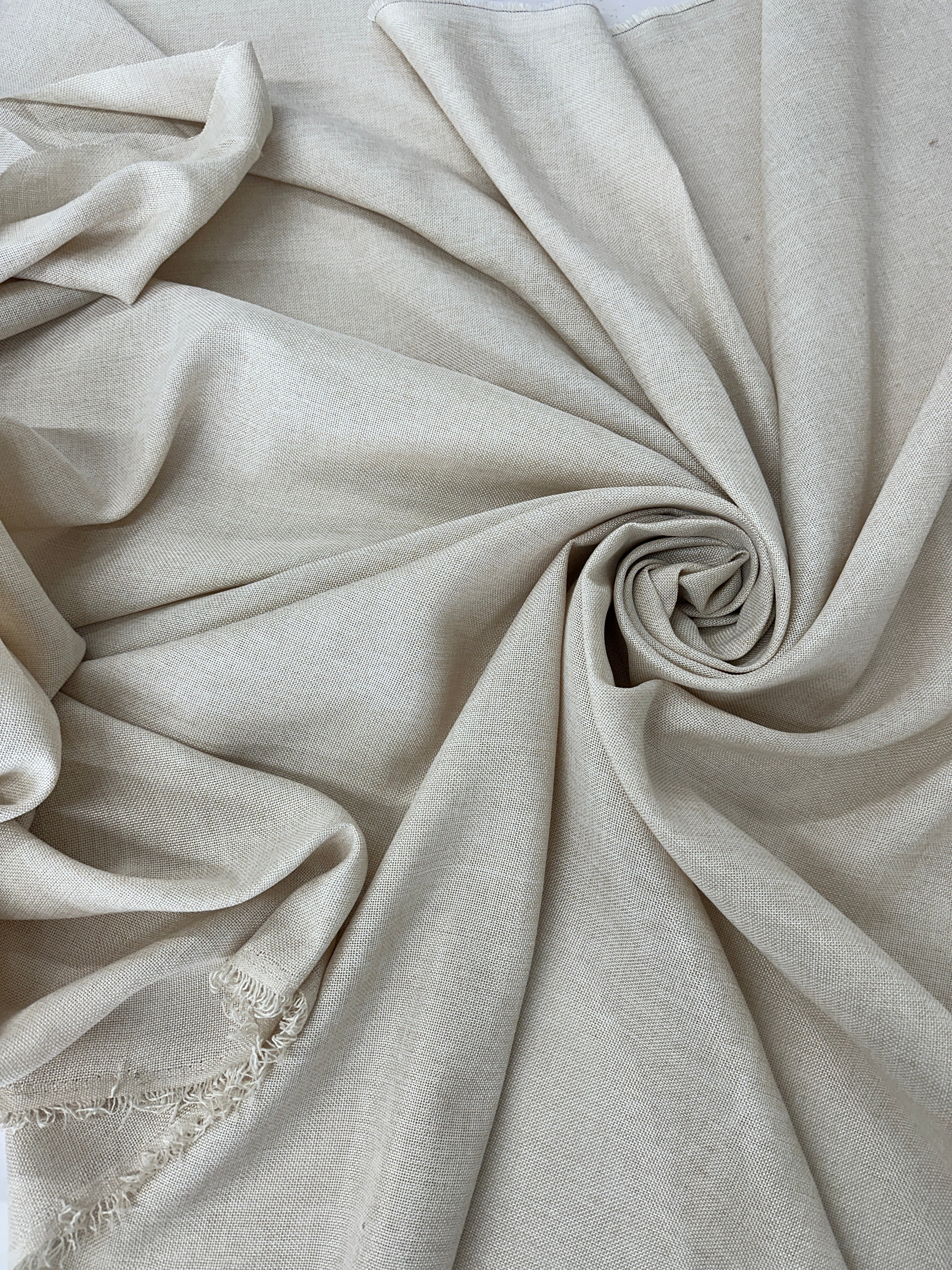 Champagne Faux Linen, Faux Linen, Linen Fabric by Yard, Linen Fabric, Linen Material, Premium Linen, Durable Fabric, Home Decor Fabric