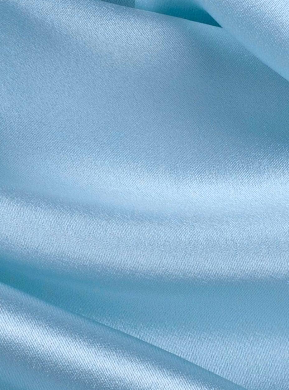 Baby Blue Satin