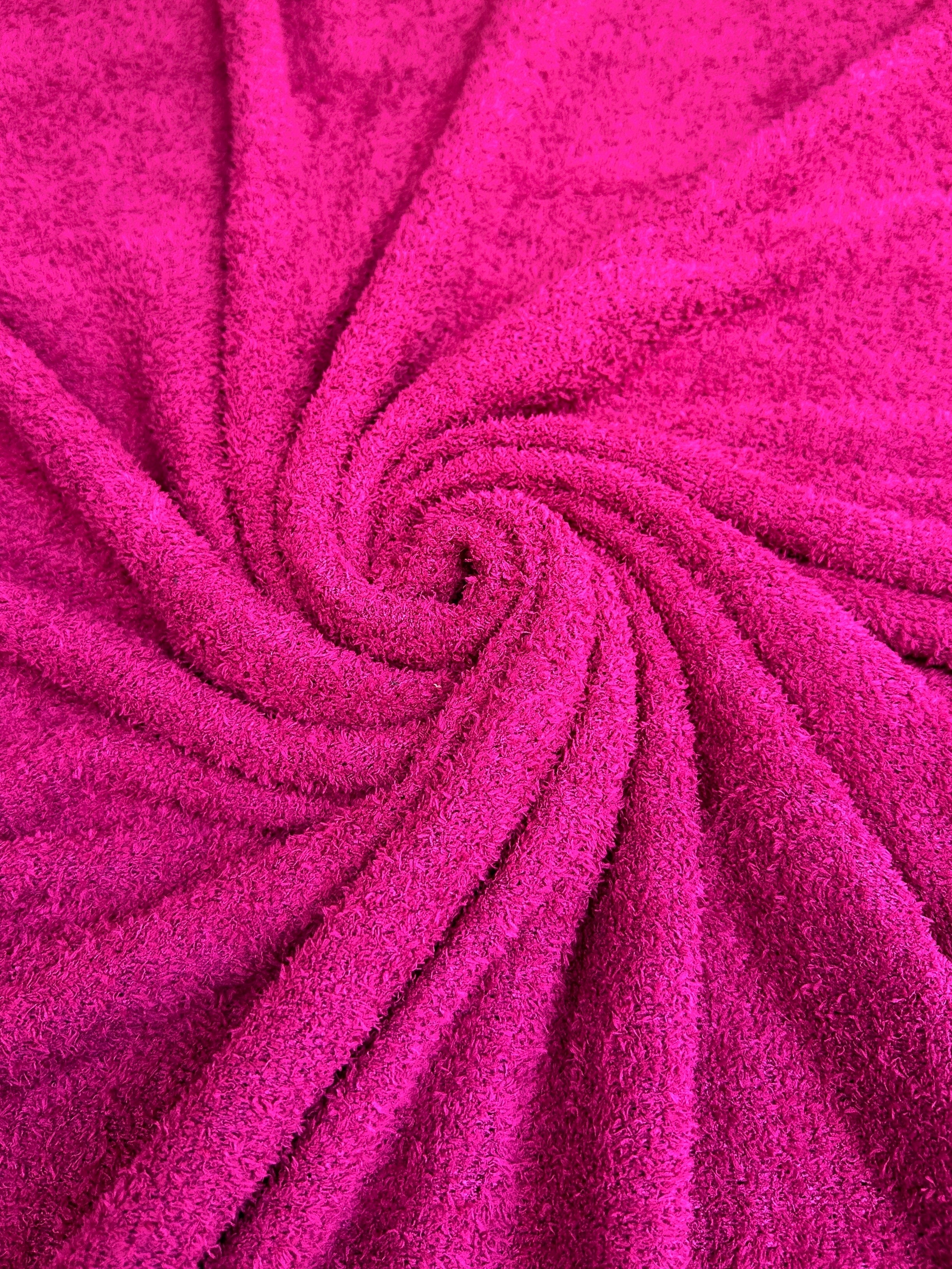fuchsia terry cloth knit, pink knit, light pink knit, knit for woman, knit on sale, knit on discount, premium quality knit, best quality knit