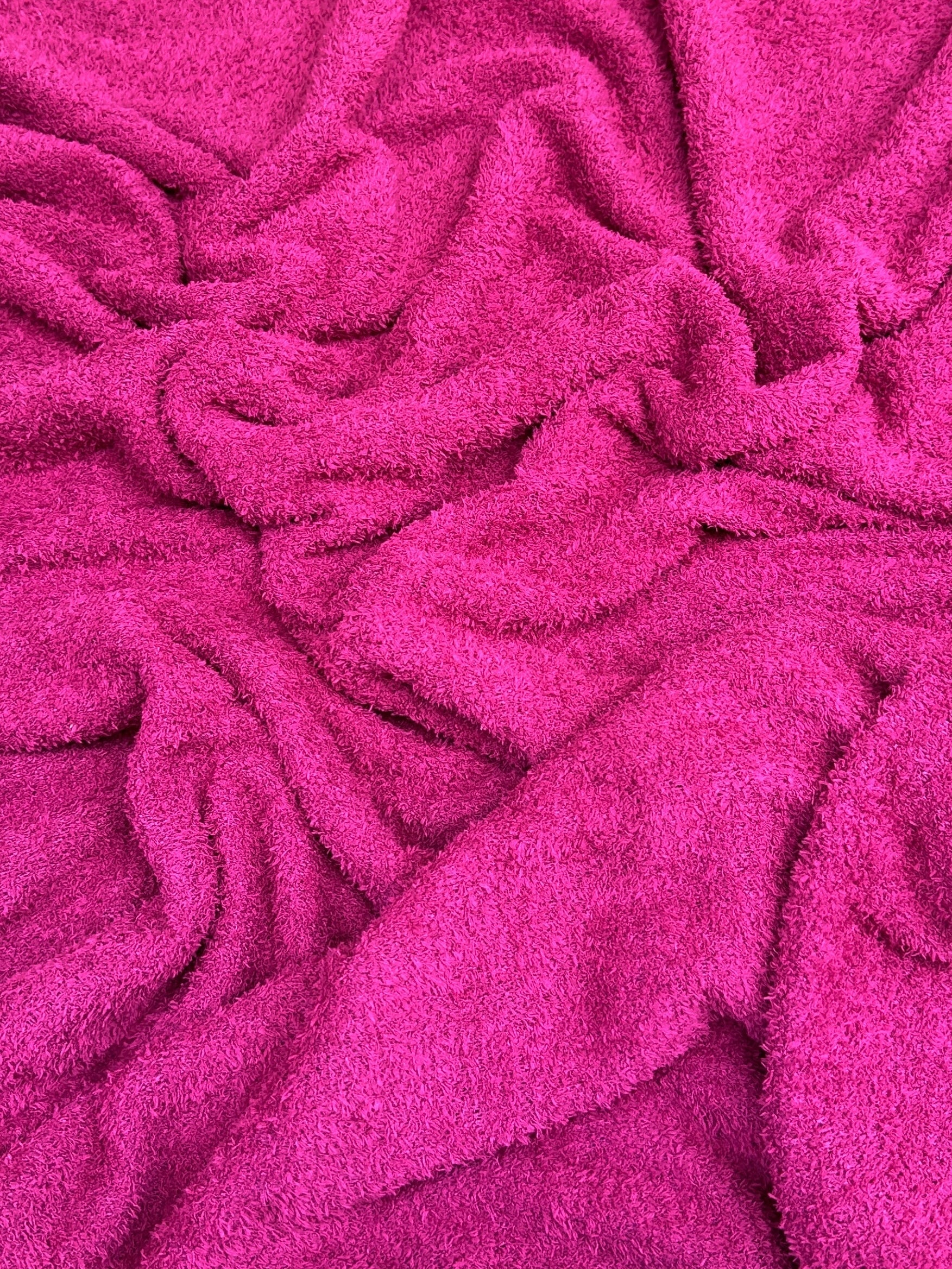 fuchsia terry cloth knit, pink knit, light pink knit, knit for woman, knit on sale, knit on discount, premium quality knit, best quality knit