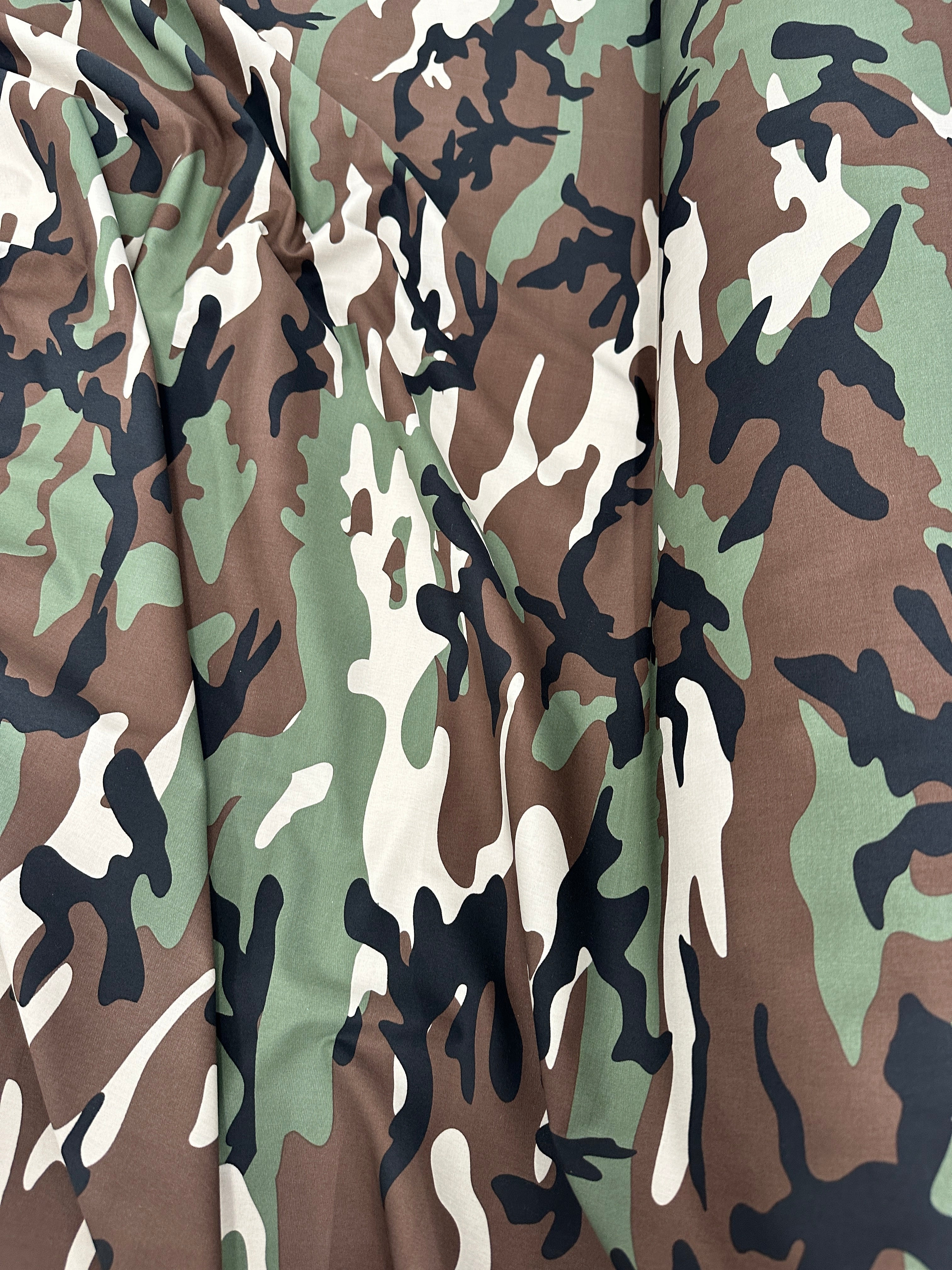 Army Print Prima Cotton, online textile store, sewing, fabric store, sewing store, cheap fabric store, kiki textiles