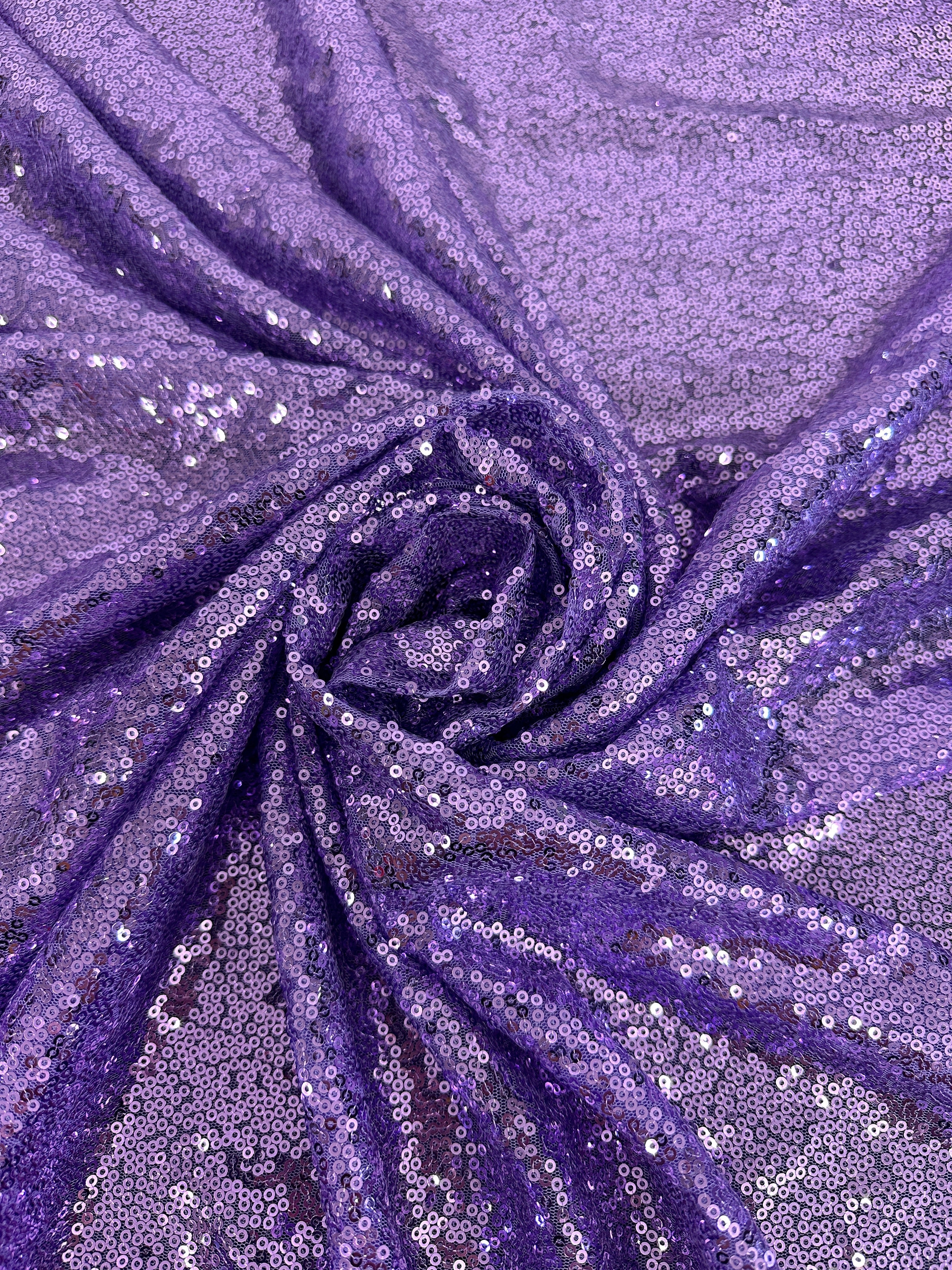 Lavender Sequin on Mesh, Shop Fabrics Online, Sewing, Fabric Store, Sewing Store, Cheap Fabric Store, Kiki Textiles, Textile by the Yard