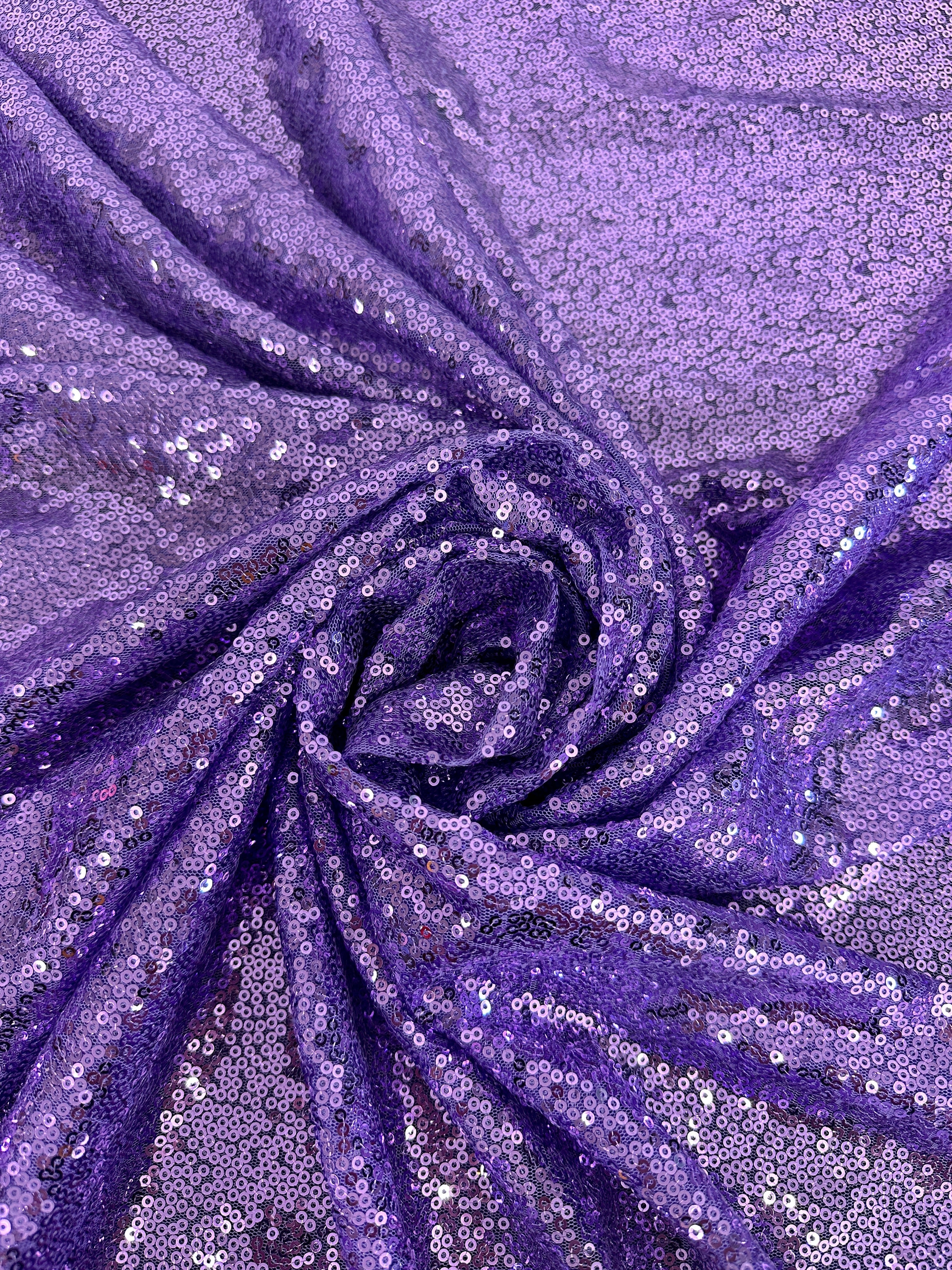 Lavender Sequin on Mesh, Shop Fabrics Online, Sewing, Fabric Store, Sewing Store, Cheap Fabric Store, Kiki Textiles, Textile by the Yard