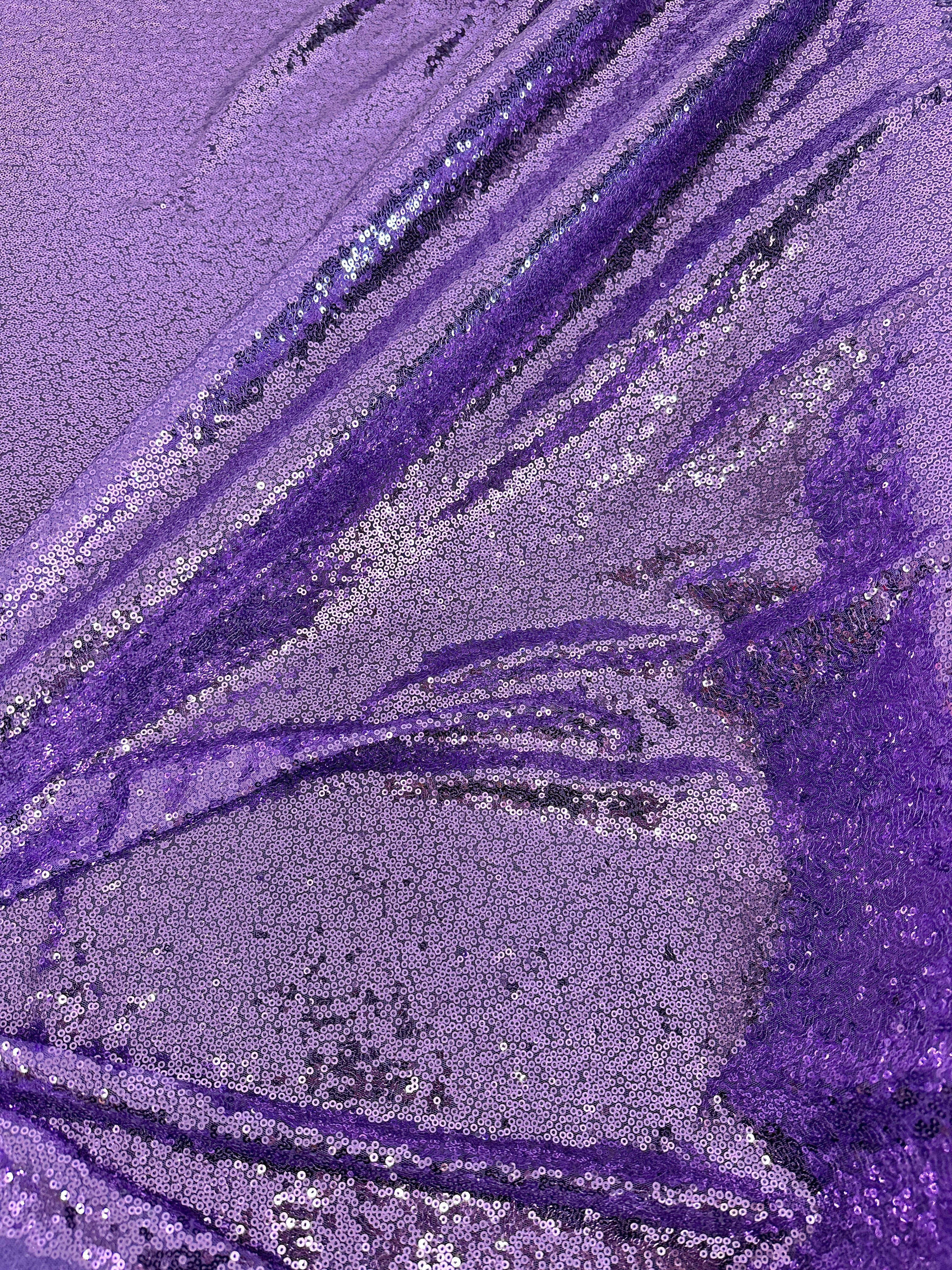 Lavender Sequin on Mesh, Lavender Sequin Mesh for woman, Stretch Sequin Mesh for bride, Stretch Sequin Mesh on sale, Sequin Mesh on discount, Sequin Mesh online