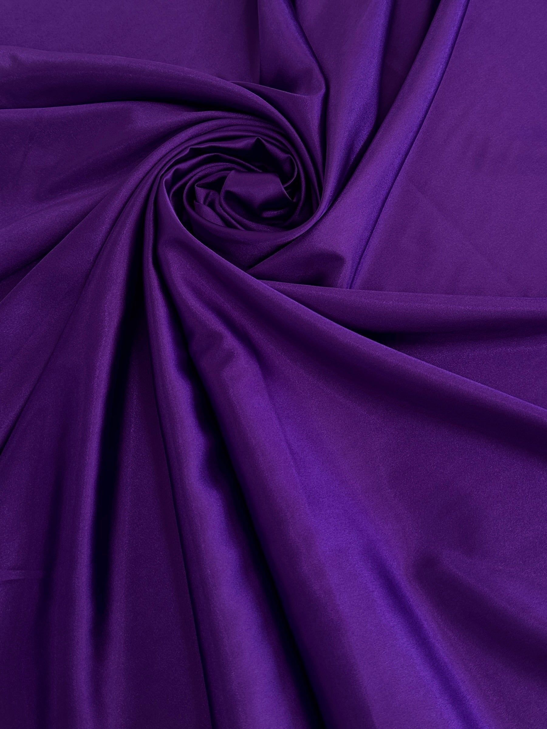 Purple Luxury Silky Satin, Luxury Silky Satin, Silky Satin, Premium Stretch Crepe Back Satin, Satin for Bride, Satin for Women, Satin in Low Price, Cheap Satin, Satin on Sale