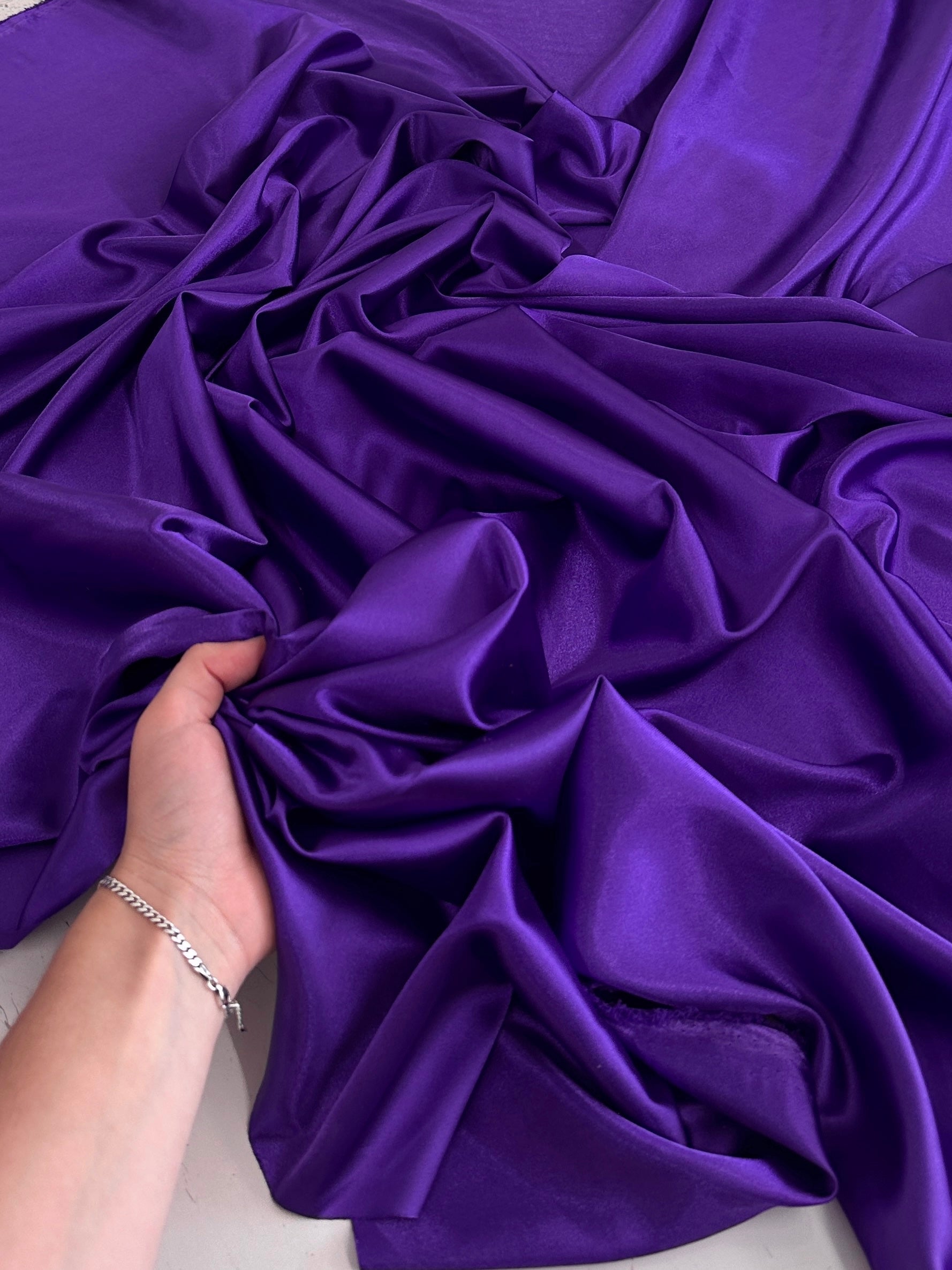 Purple Luxury Silky Satin, Shop Fabrics Online, Sewing, Fabric Store, Sewing Store, Cheap Fabric Store, Kiki Textiles, Textile by the Yard