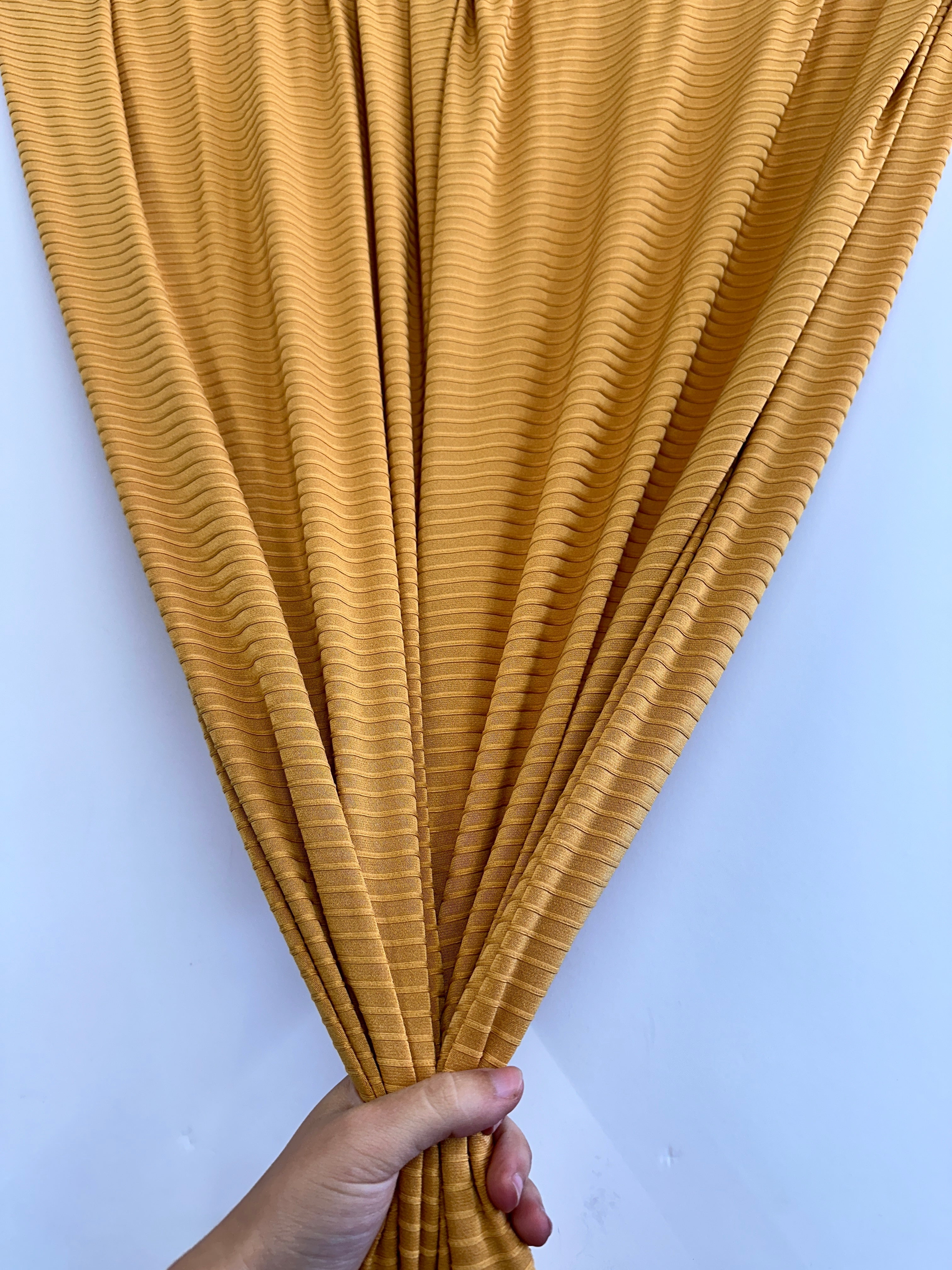 Gold Rib Knit, Textured Fabric, Rib Knit for woman, premium Rib Knit, knit in low price, knit on sale, knit on discount, knit for dresses