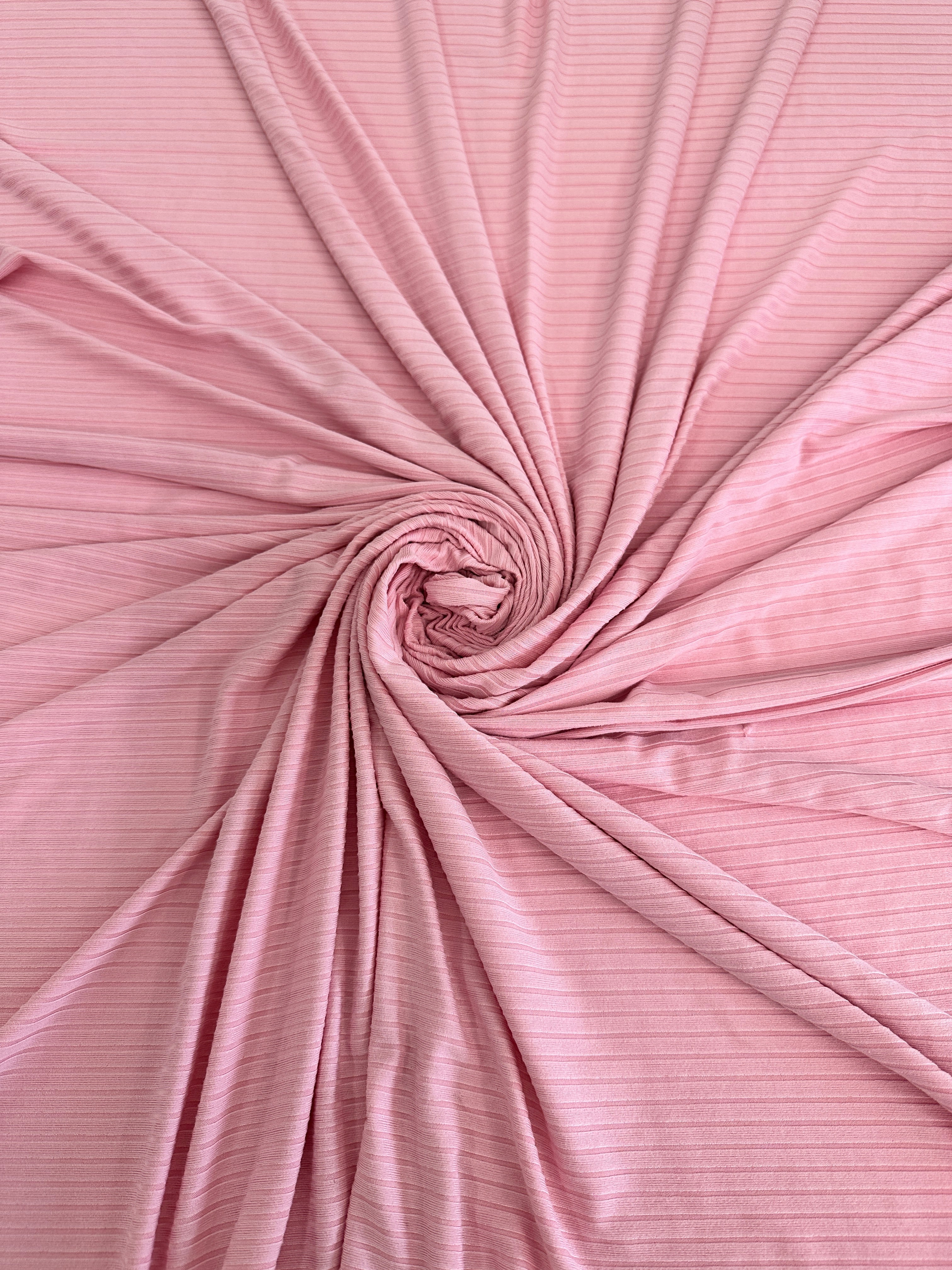 Baby Pink Rib Knit, Shop Fabrics Online, Sewing, Fabric Store, Sewing Store, Cheap Fabric Store, Kiki Textiles, Textile by the Yard