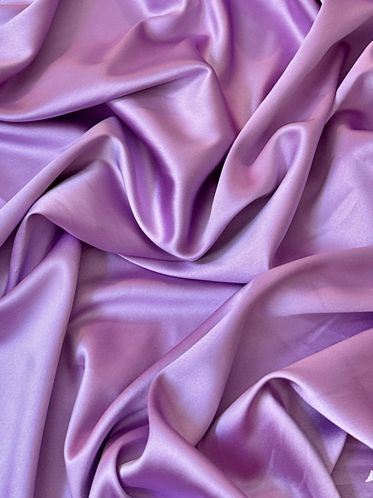 lavender stretch crepe back satin, mauve stretch crepe back satin, purple stretch crepe back satin, premium stretch crepe back satin, satin for bride, satin for woman, satin in low price, cheap satin, satin on sale