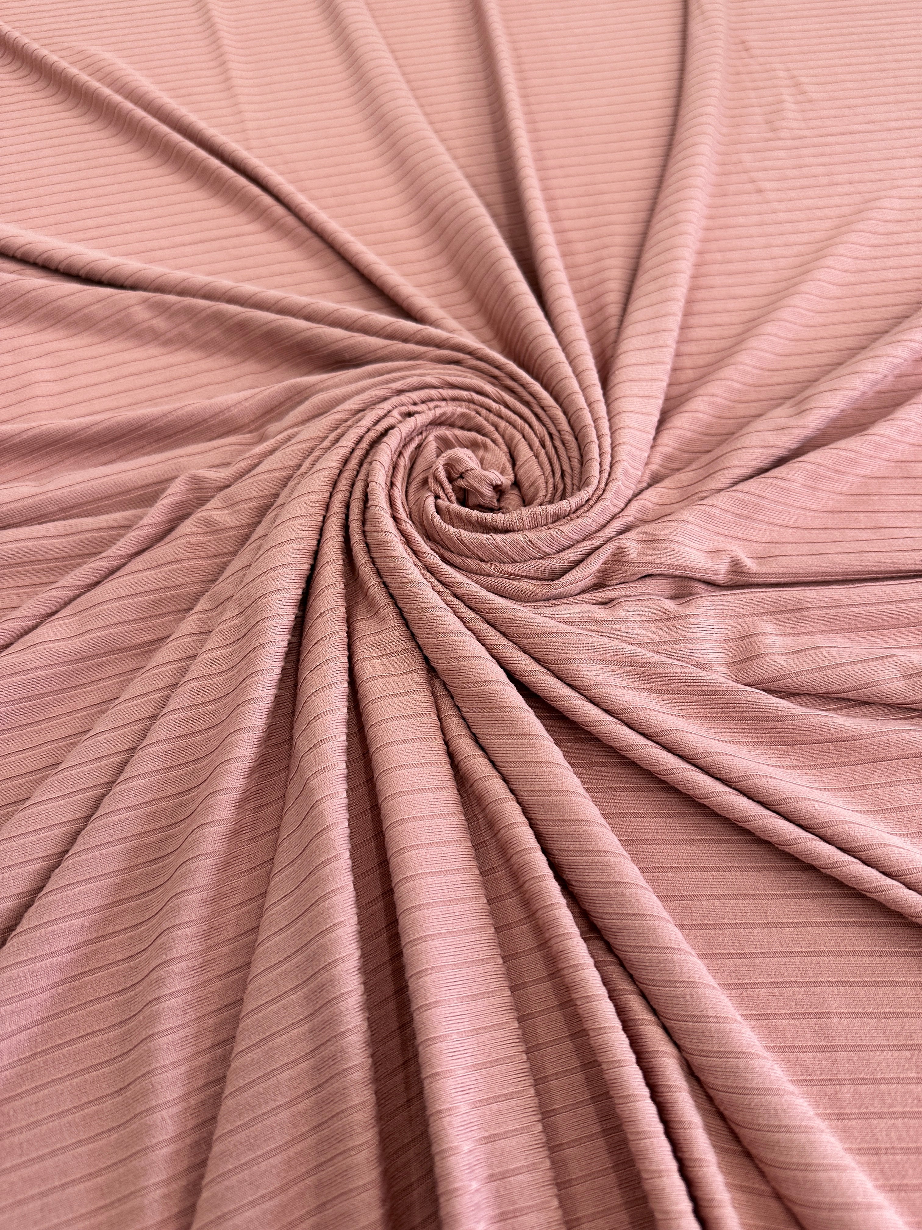 Dusty Rose Rib Knit, Shop Fabrics Online, Sewing, Fabric Store, Sewing Store, Cheap Fabric Store, Kiki Textiles, Textile by the Yard