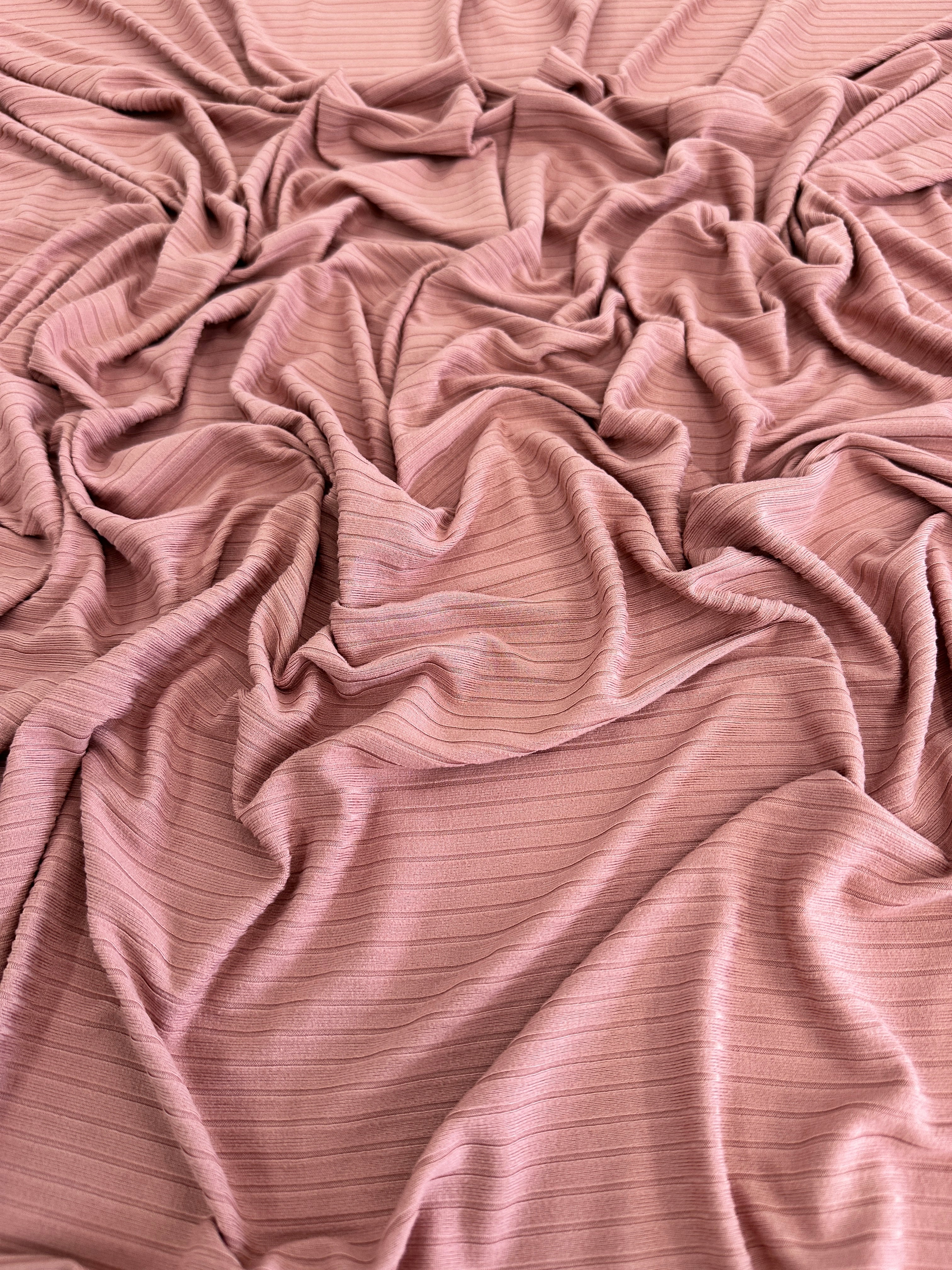 Dusty Rose Rib Knit, Shop Fabrics Online, Sewing, Fabric Store, Sewing Store, Cheap Fabric Store, Kiki Textiles, Textile by the Yard