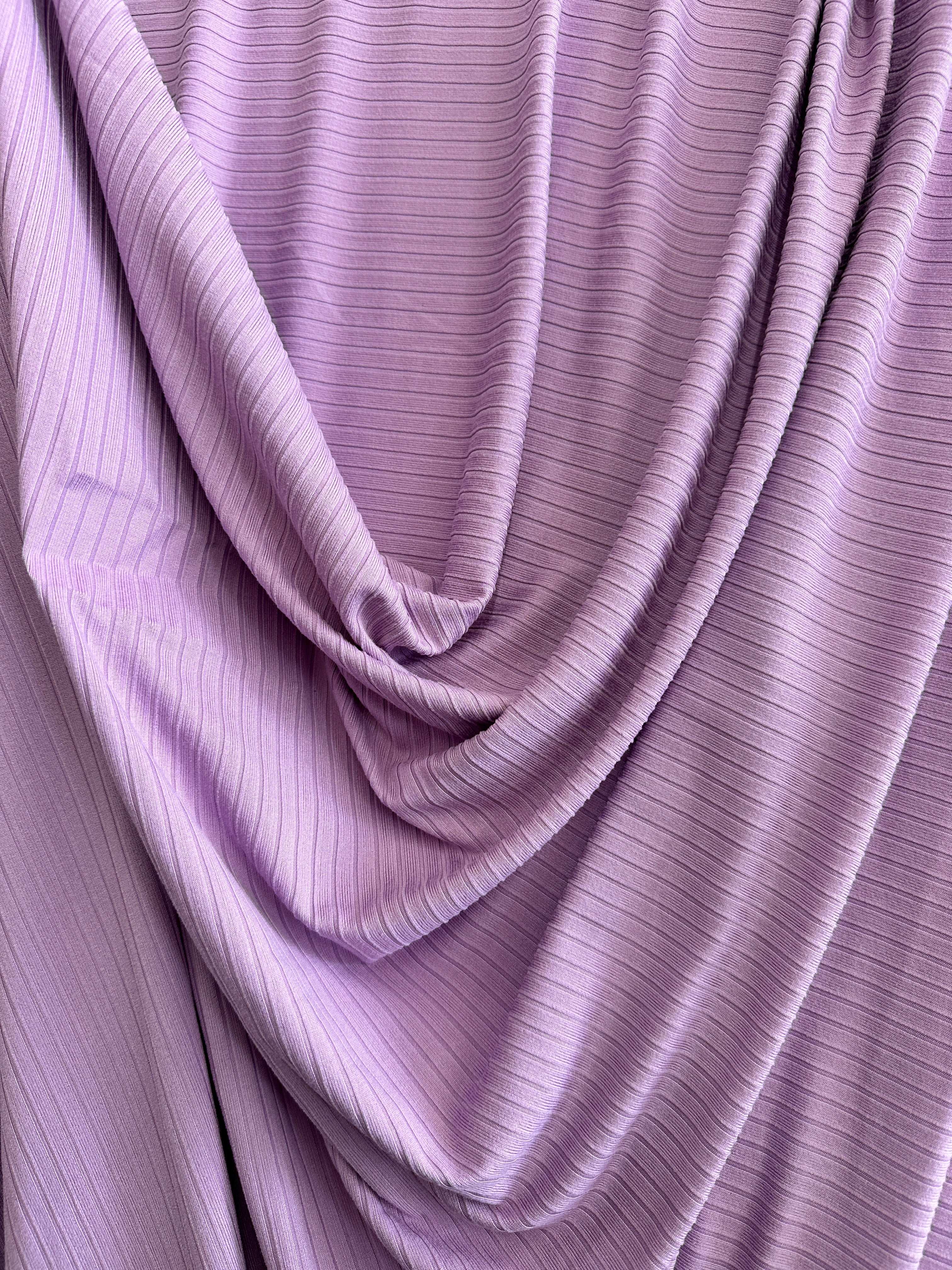 Lilac Rib Knit, Textured Fabric, Rib Knit for woman, premium Rib Knit, knit in low price, knit on sale, knit on discount, knit for dresses