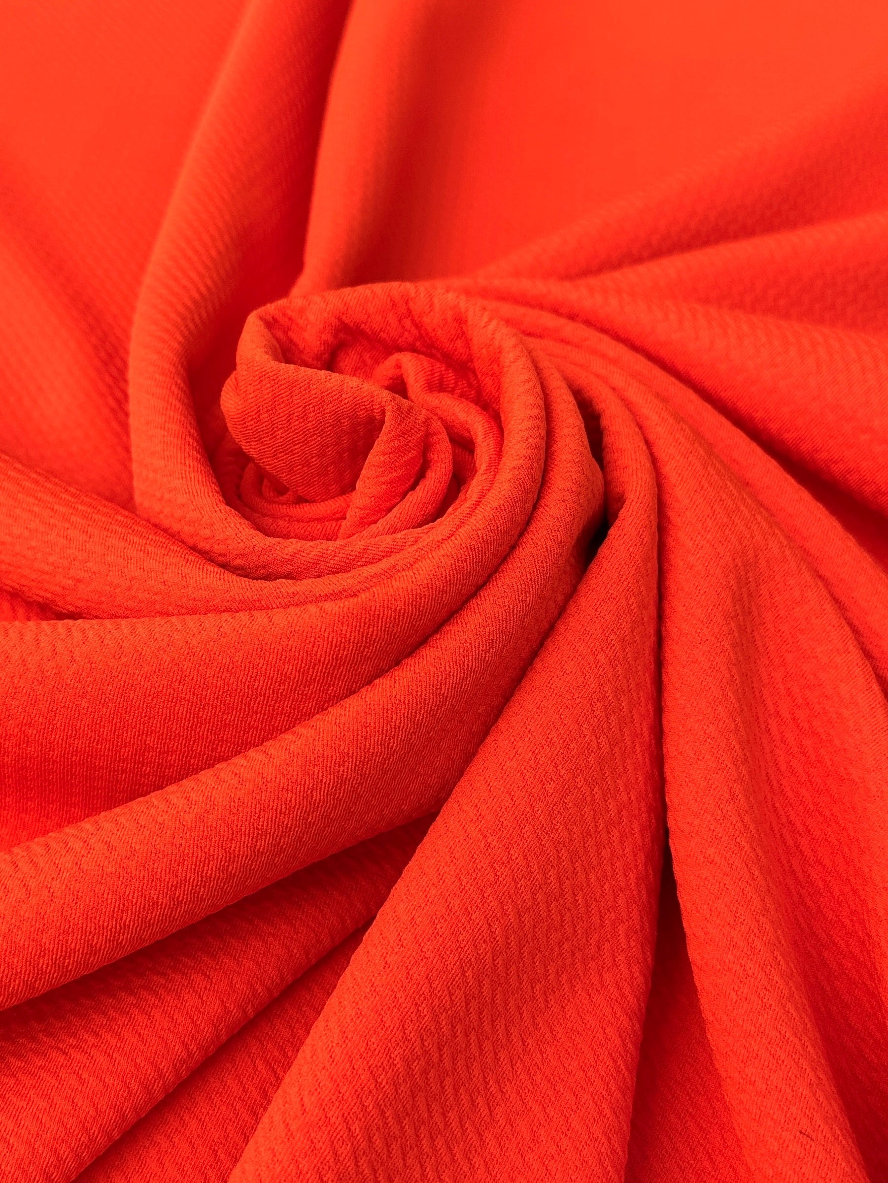 Bright Orange Liverpool Knit, orange Liverpool Knit, light orange Liverpool Knit, dark orange Liverpool Knit, Liverpool Knit for woman, Liverpool Knit for party wear, Liverpool Knit for gown, Liverpool Knit for bride, Liverpool Knit on discount, Liverpool Knit on sale, premium Liverpool Knit