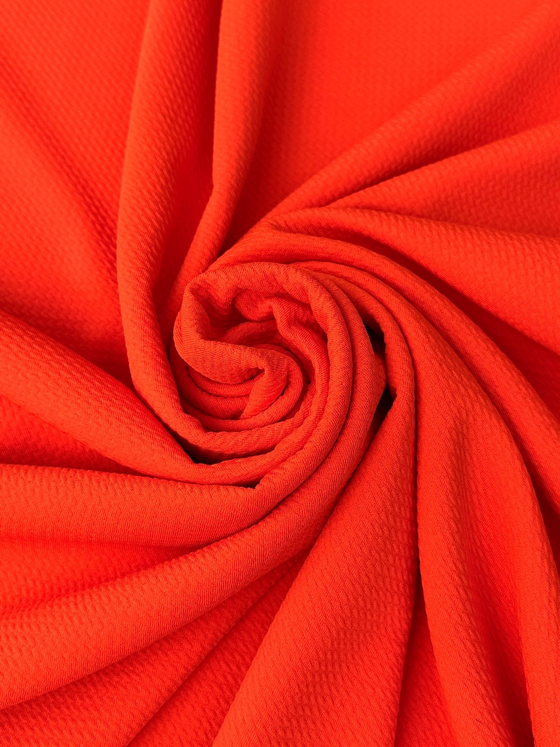 Bright Orange Liverpool Knit, orange Liverpool Knit, light orange Liverpool Knit, dark orange Liverpool Knit, Liverpool Knit for woman, Liverpool Knit for party wear, Liverpool Knit for gown, Liverpool Knit for bride, Liverpool Knit on discount, Liverpool Knit on sale, premium Liverpool Knit