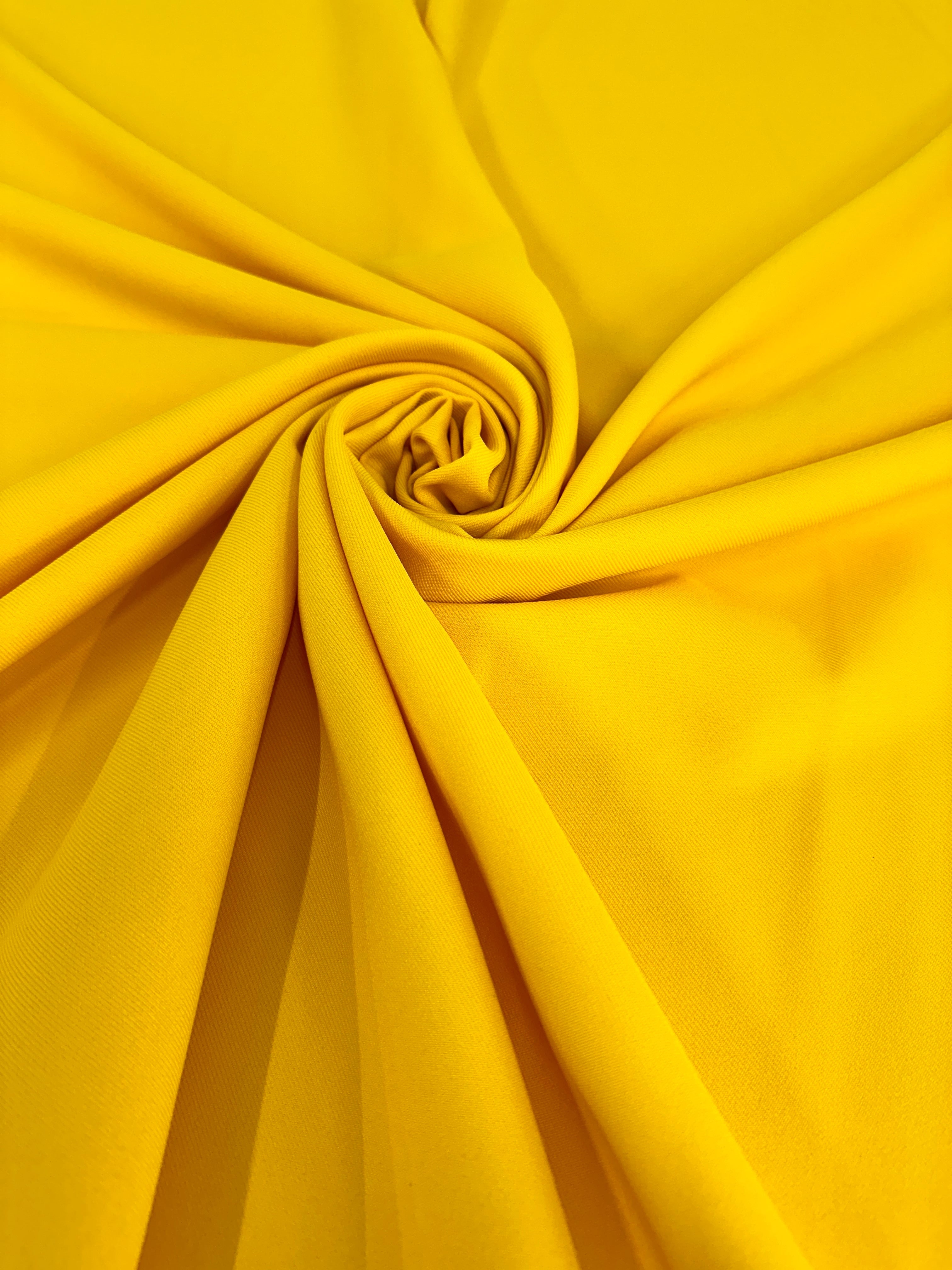Deluxe Yellow Gabardine, Shop Fabrics Online, Sewing, Fabric Store, Sewing Store, Cheap Fabric Store, Kiki Textiles, Textile by the Yard