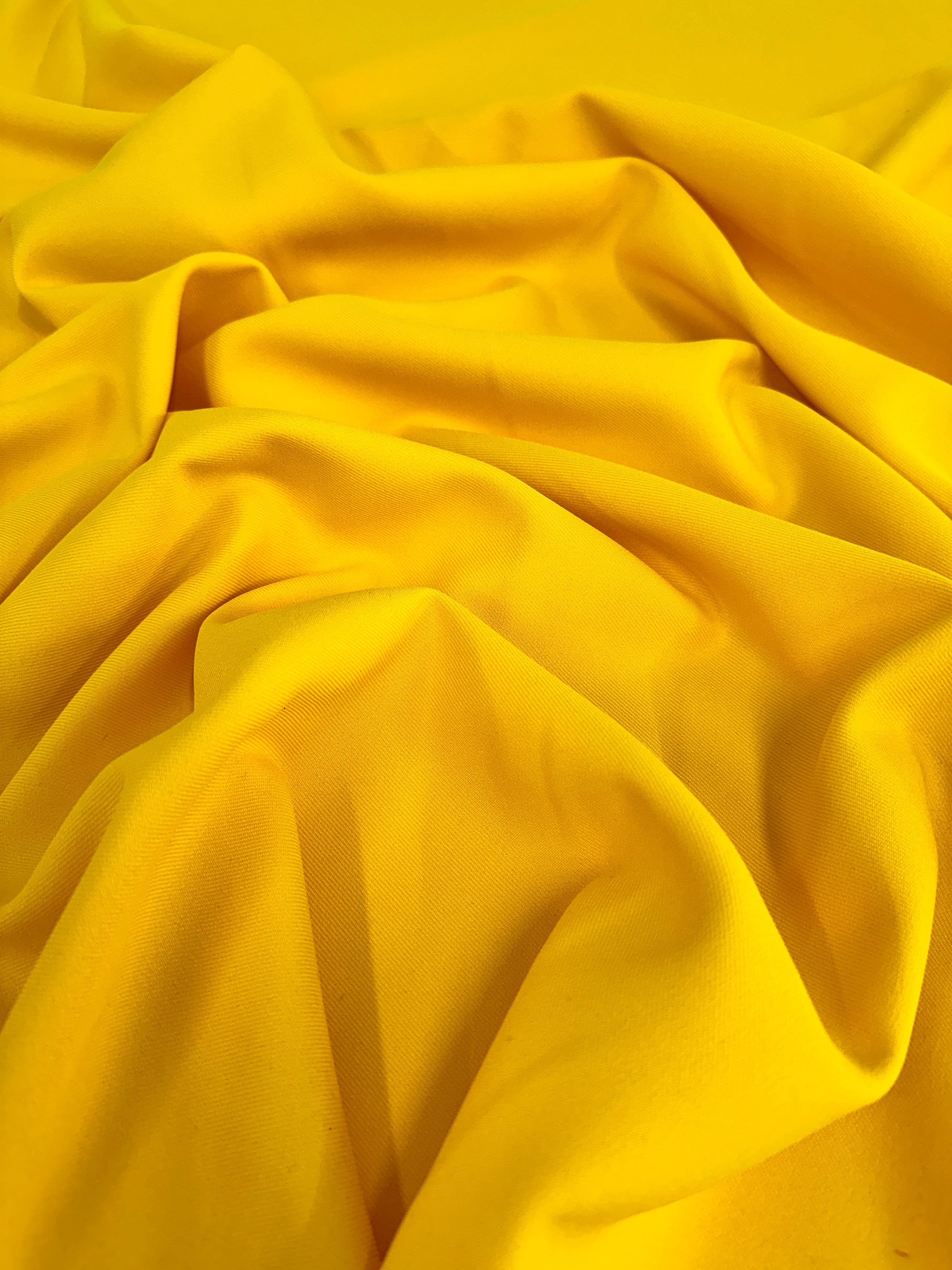 Deluxe Yellow Gabardine, Shop Fabrics Online, Sewing, Fabric Store, Sewing Store, Cheap Fabric Store, Kiki Textiles, Textile by the Yard