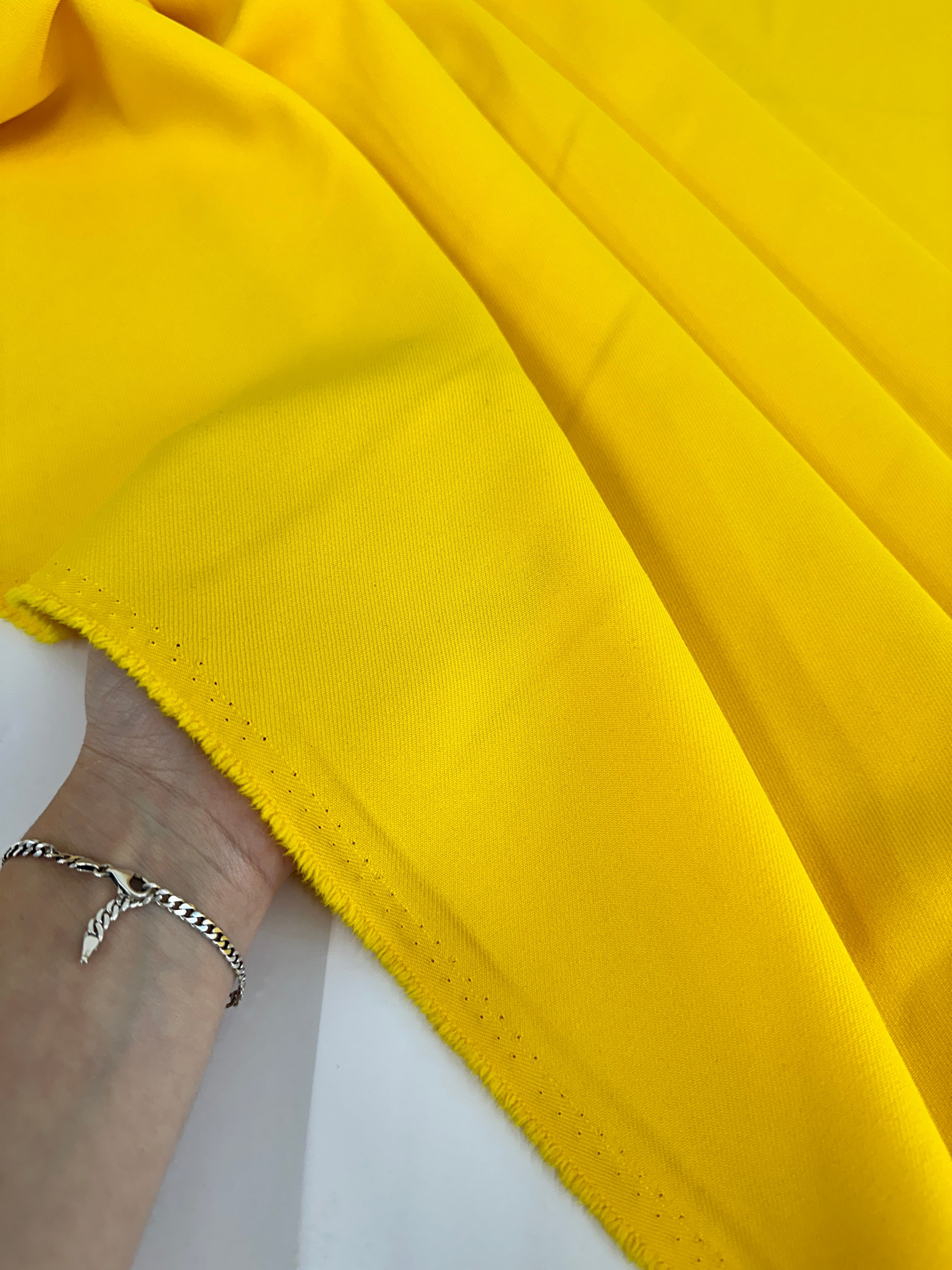 Deluxe Yellow Gabardine, Gabardine Fabric Price, Crepe & Gabardine, Stretch Crepe, Twill Gabardine, Brushed Twill, Polyester Gabardine, Crepe on Sale, Solid Fabric