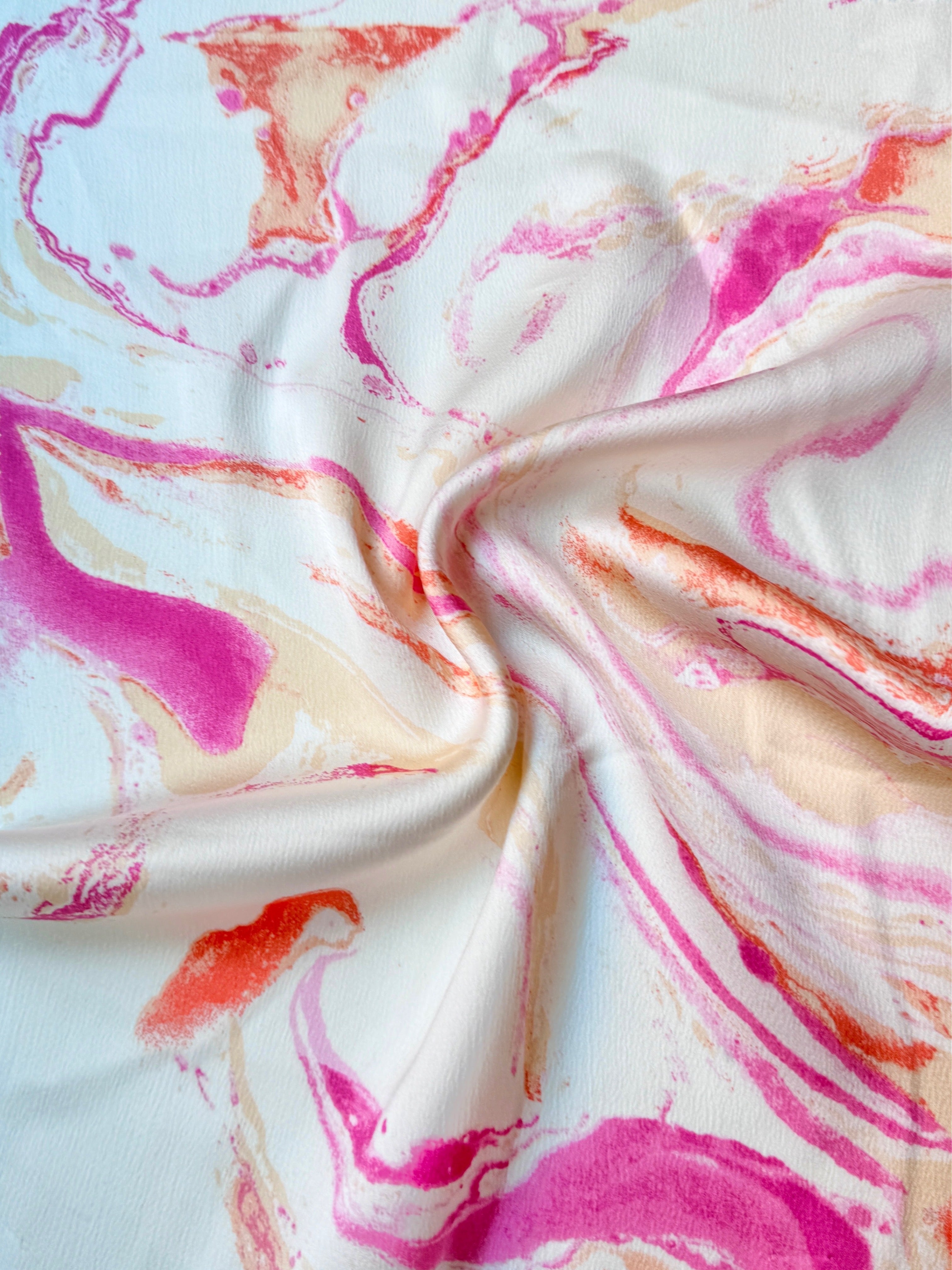 marble pink printed Satin, pink marble print Satin, premium Printed Satin, best quality Printed Satin, Printed Satin for bridal wear, Printed Satin for party wear, Printed Satin in low price, premium Printed Satin