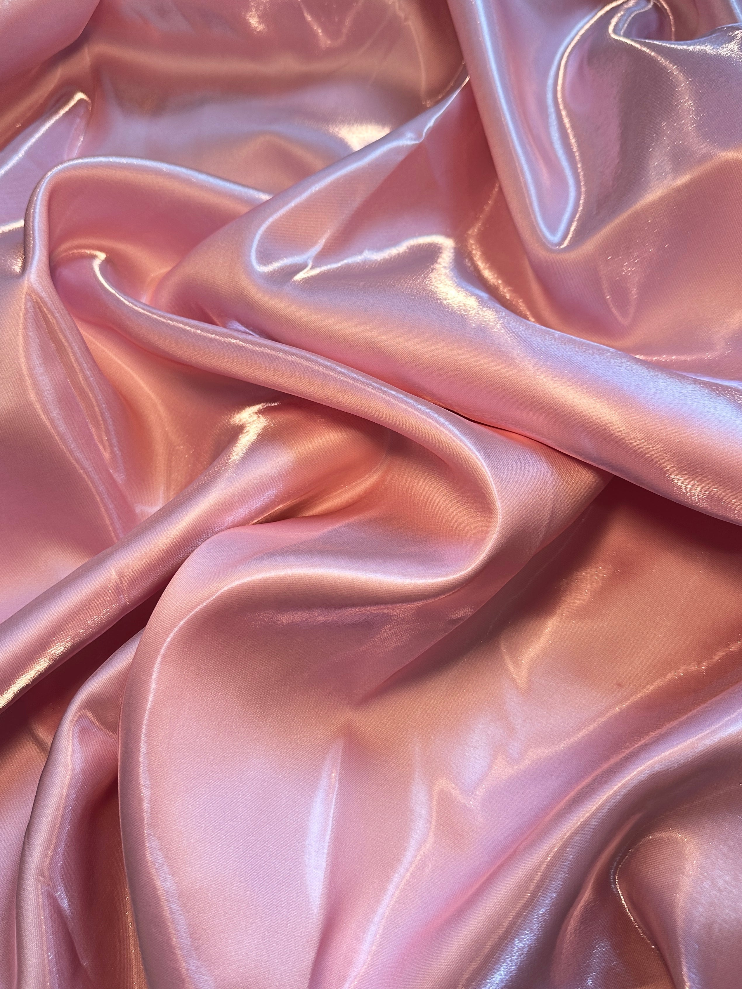 Baby Pink Liquid Bridal Satin, Luxury Silky Satin, Liquid Bridal Satin, Silky Satin, Premium Stretch Bridal Satin, Satin for Bride, Satin for Women, Satin in Low Price, Cheap Satin, Satin on Sale