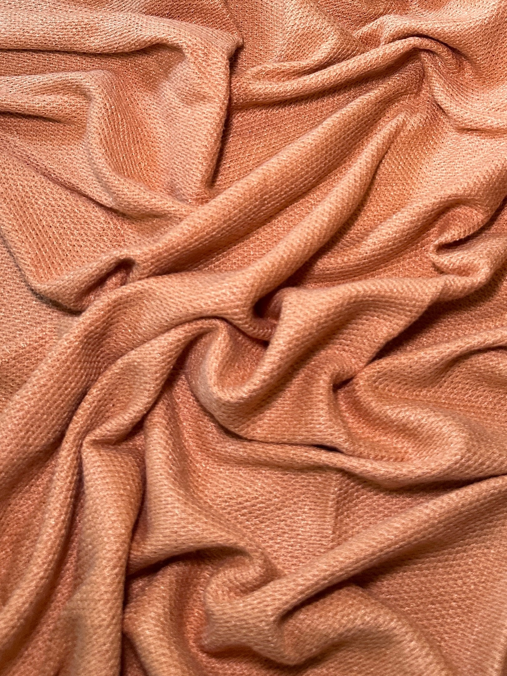 Light Peach Textured Knit, Textured Fabric, Knit for woman, premium Textured Knit, knit in low price, knit on sale, knit on discount, knit for dresses