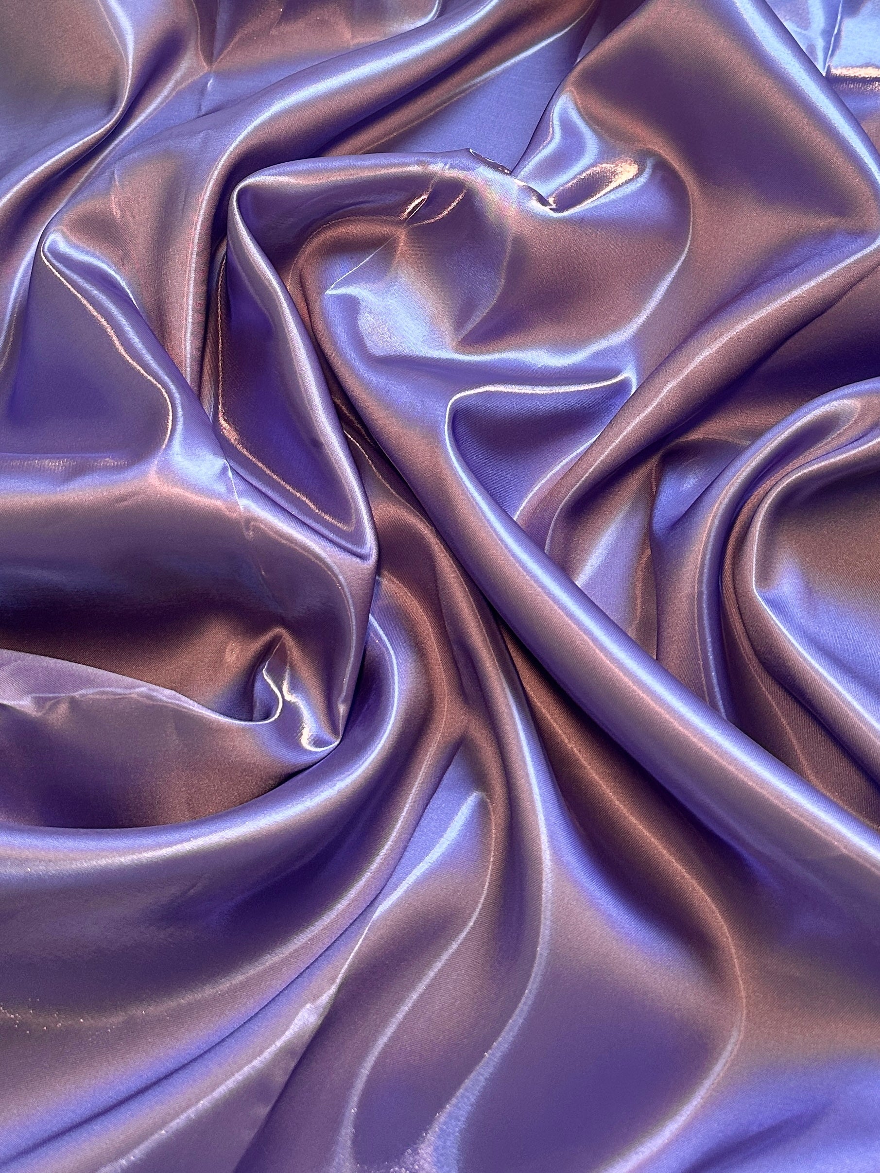 Lavender Liquid Bridal Satin, Luxury Silky Satin, Liquid Bridal Satin, Silky Satin, Premium Stretch Bridal Satin, Satin for Bride, Satin for Women, Satin in Low Price, Cheap Satin, Satin on Sale