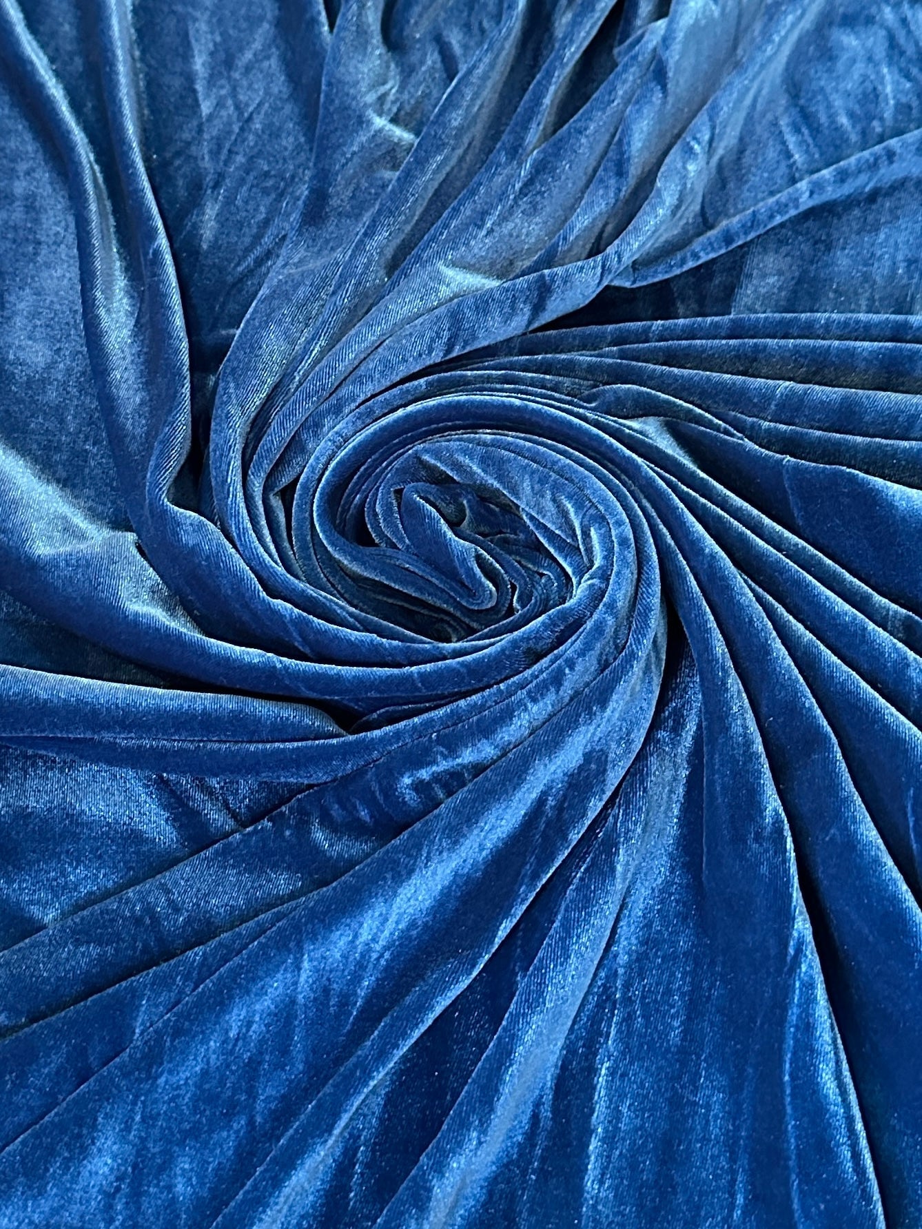 Blue Sapphire Stretch Velvet, Velvet Material, Velvet Fabric, Velour Fabric Sale, Velvet Fabric Online, Stretch Velvet Spandex, Plush Velvet