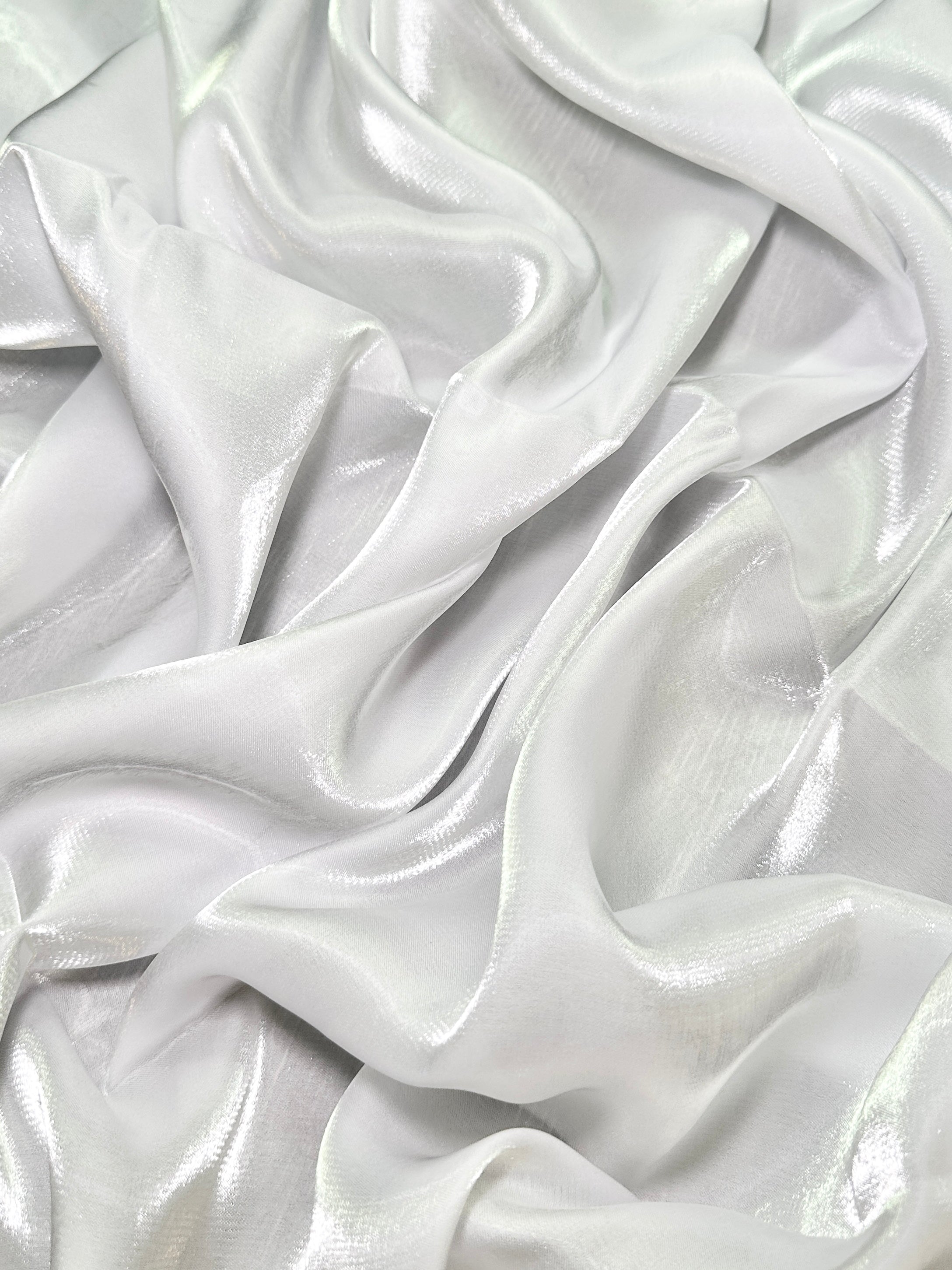 White Water Liquid Shimmery Chiffon, Premium Glittery Chiffon, Wet Chiffon, Shimmery Chiffon, Fancy fabric, Luxurious liquid fabric, Chiffon for women