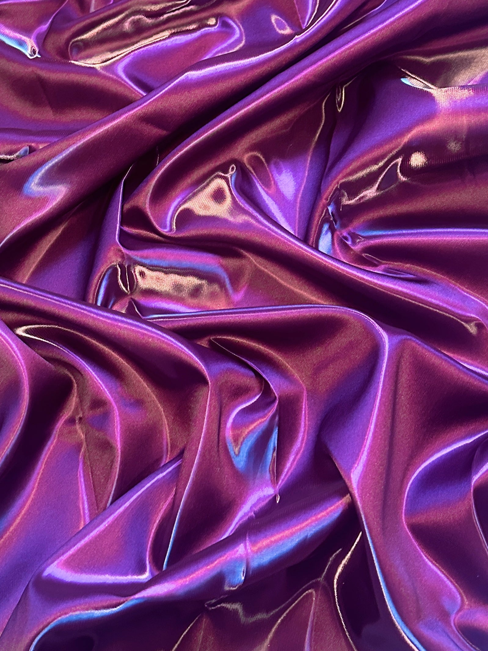 Amethist Purple Liquid Bridal Satin, Luxury Silky Satin, Liquid Bridal Satin, Silky Satin, Premium Stretch Bridal Satin, Satin for Bride, Satin for Women, Satin in Low Price, Cheap Satin, Satin on Sale