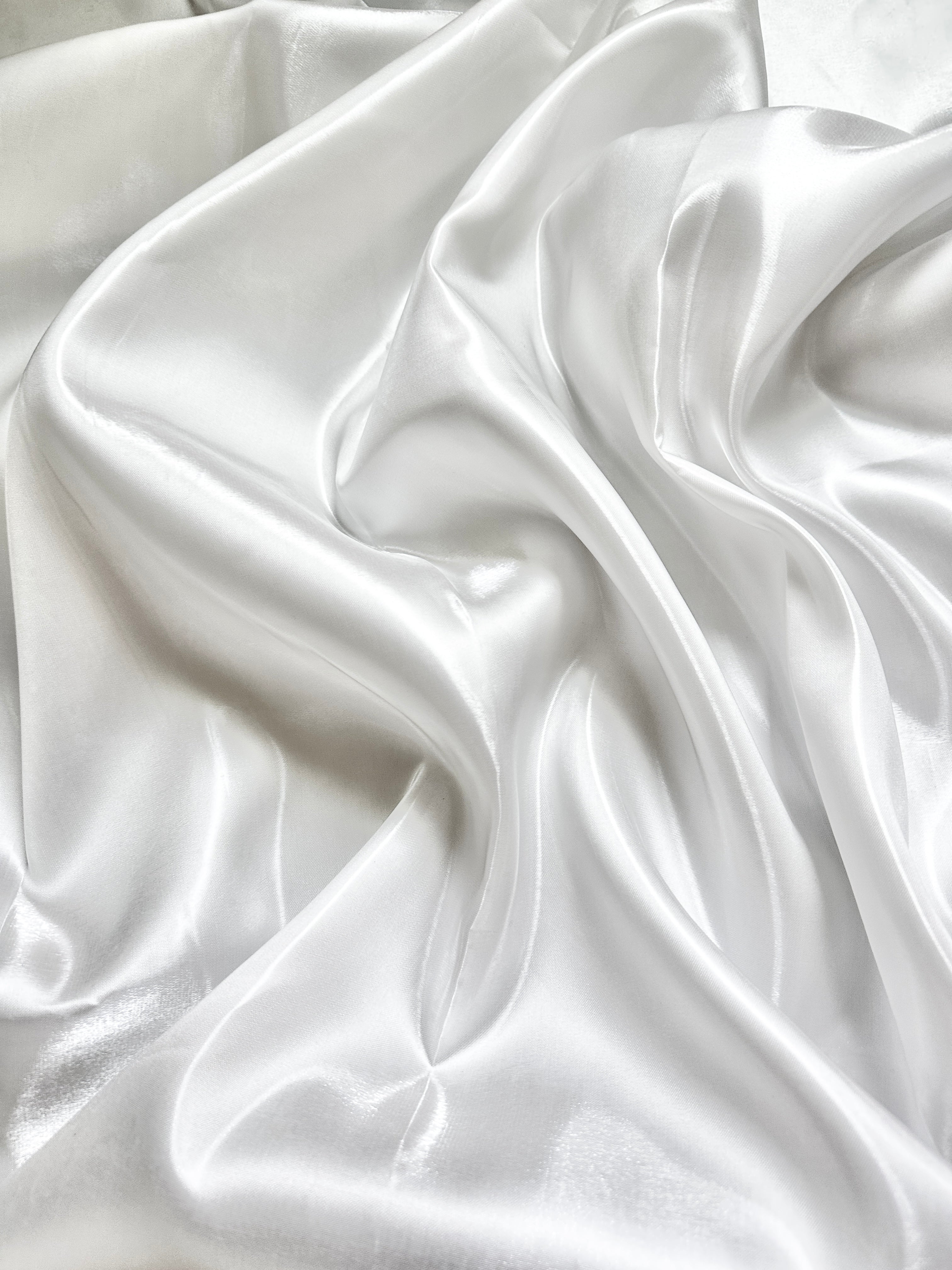 Off White Liquid Bridal Satin, Luxury Silky Satin, Liquid Bridal Satin, Silky Satin, Premium Stretch Bridal Satin, Satin for Bride, Satin for Women, Satin in Low Price, Cheap Satin, Satin on Sale