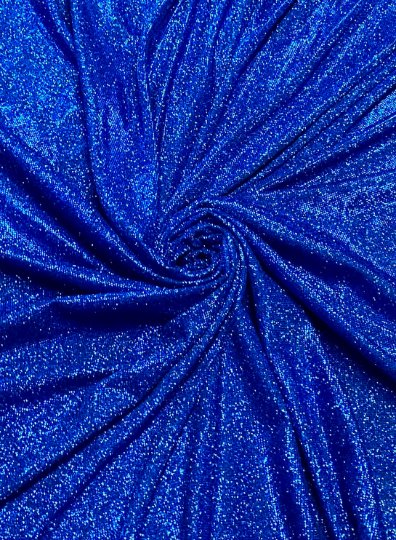 Royal Blue Spandex Lurex