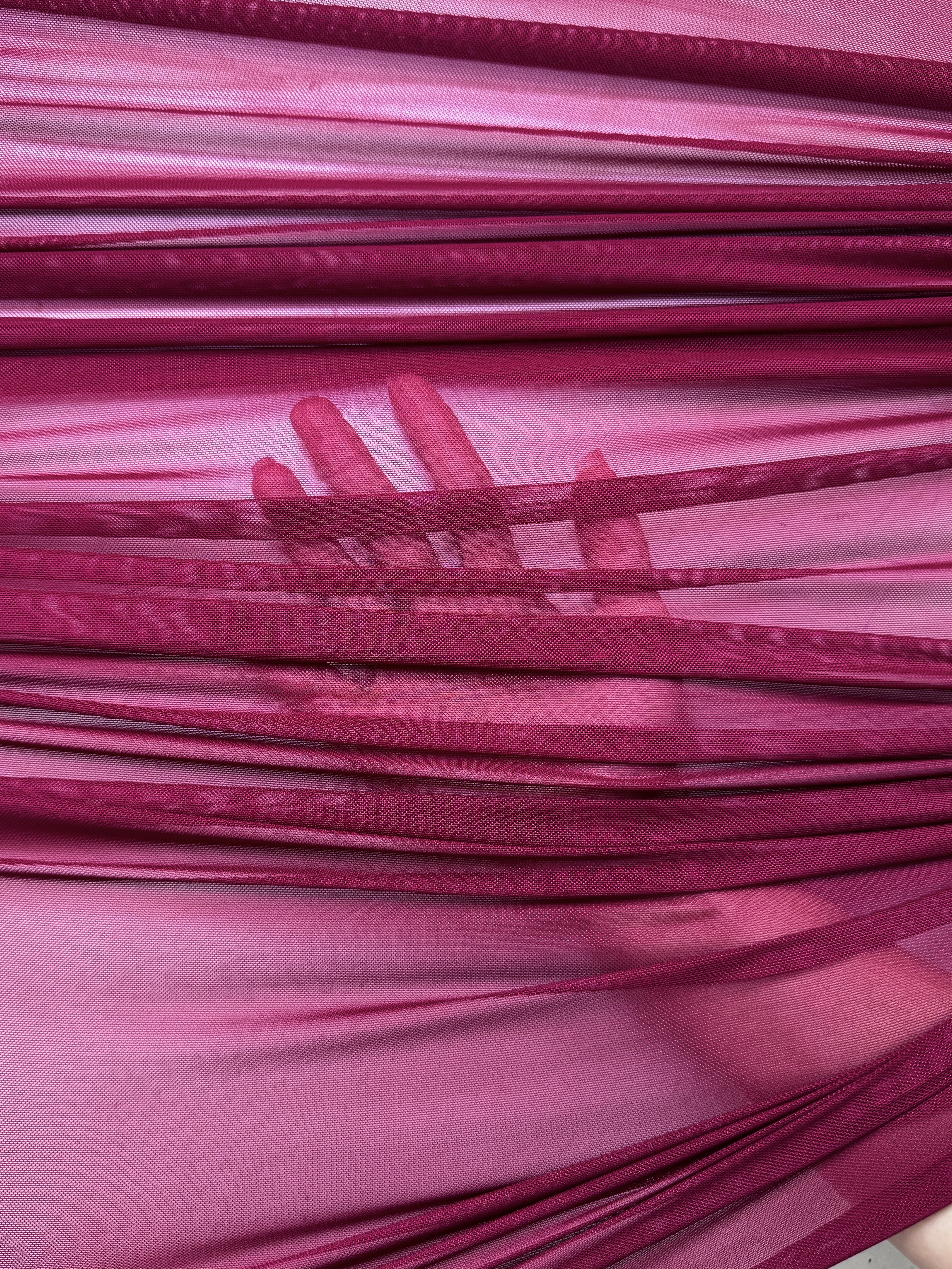 burgundy 4way stretch power mesh, dark maroon power mesh, maroon power mesh, dark red power mesh