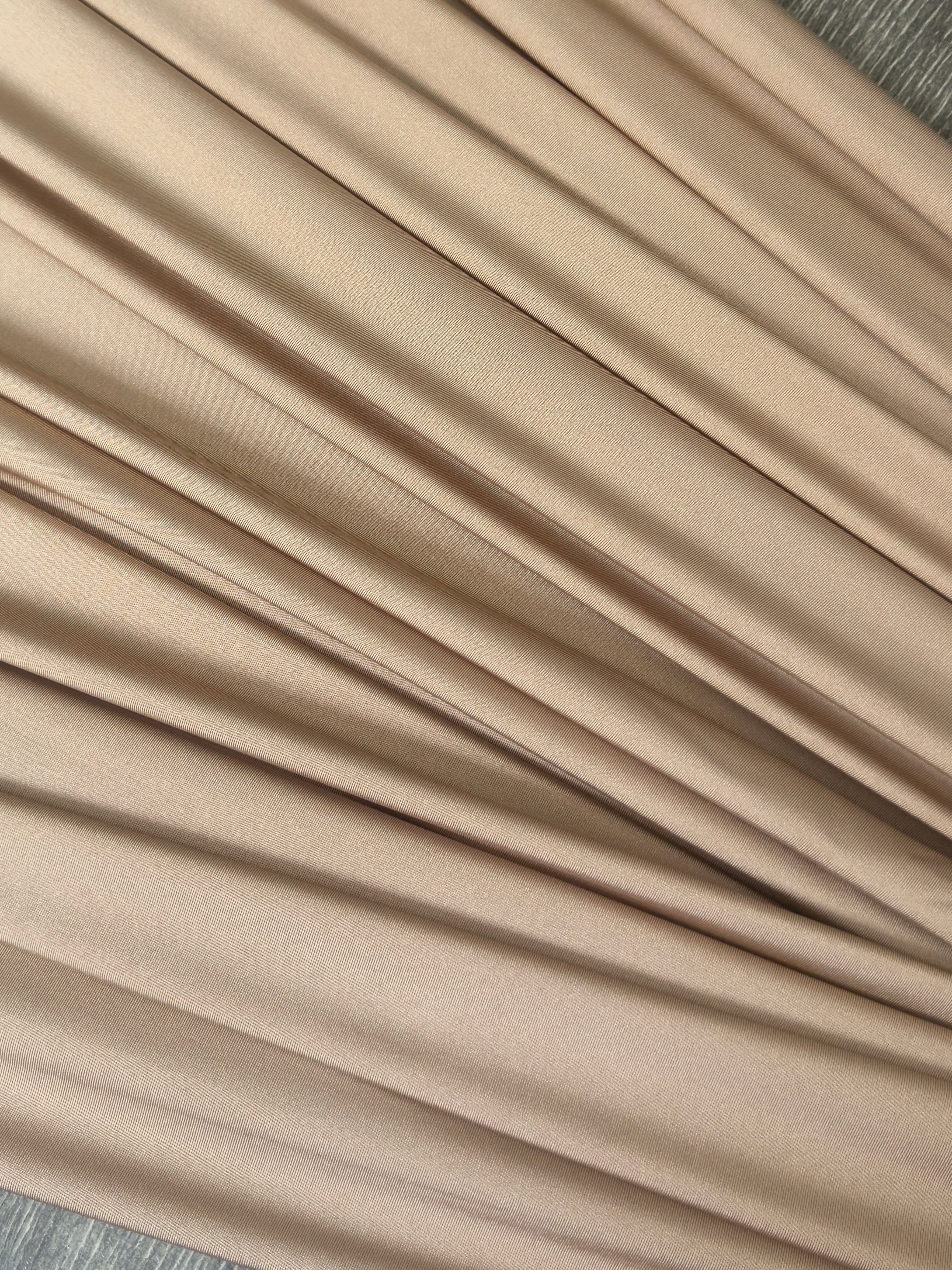 Champagne Lulu Yoga Nylon Spandex, Champagne Lulu Spandex, Nylon Spandex, Shiny Spandex, Stretch Fabric, 4 way stretch fabric, Fabric on Sale, Activewear Fabric, Polyester Fabric