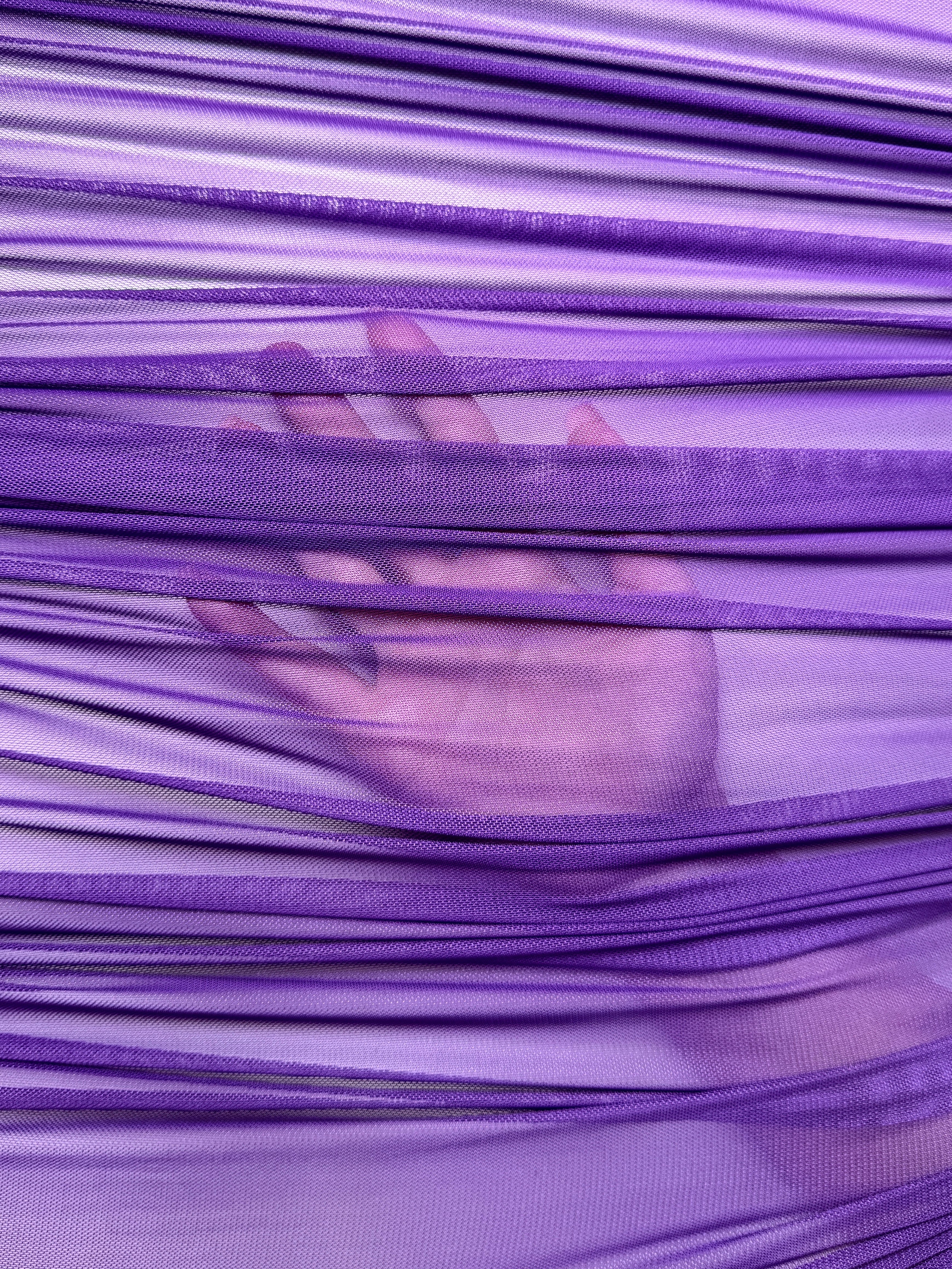 purple 4way stretch power mesh, dark purple power mesh, light purple power mesh, lavender power mesh