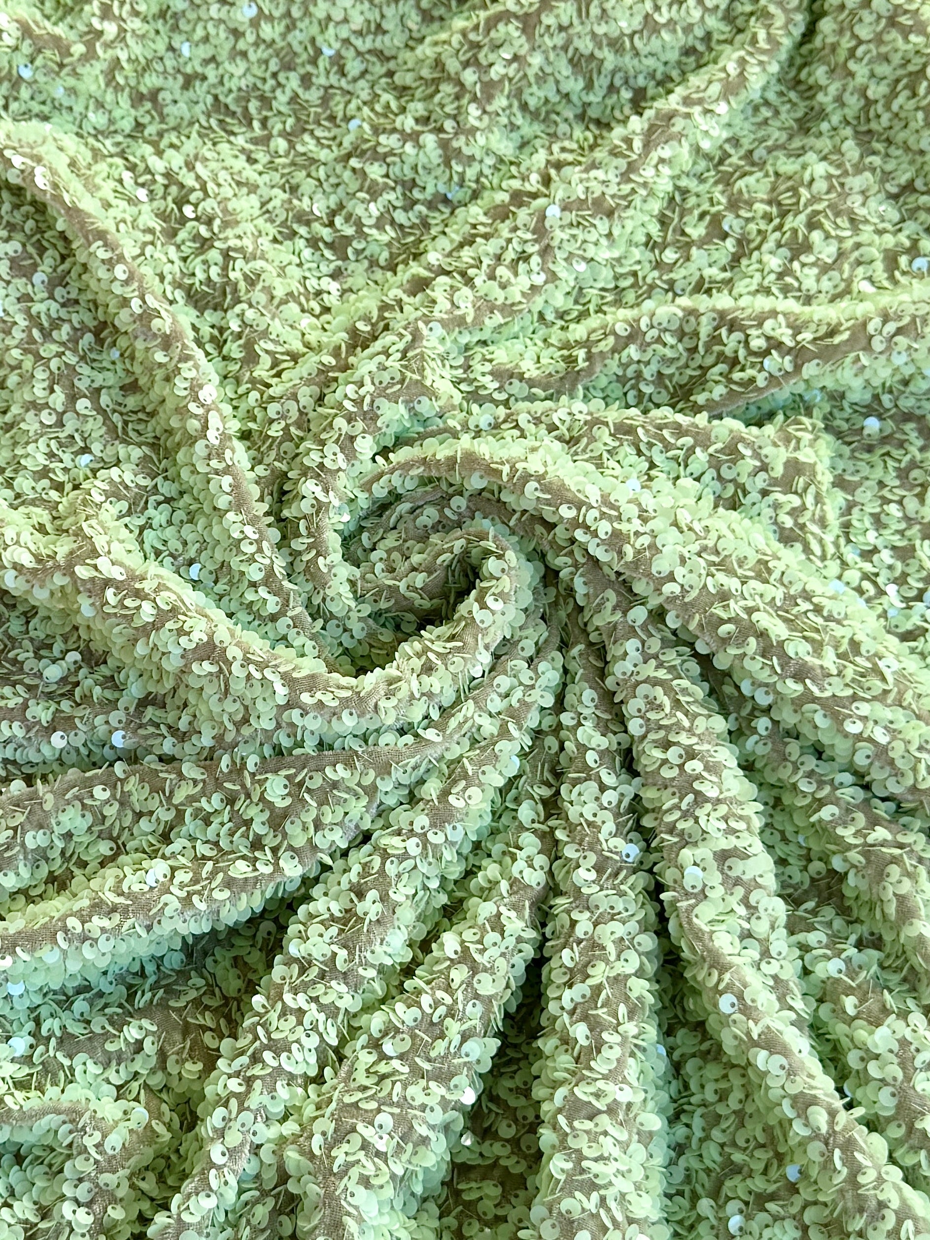pistachio sequin on velvet, light green sequin on velvet, dark green sequin on velvet, green sequin on velvet, sequin on velvet for woman, sequin on velvet for bride, premium sequin on velvet, sequin on velvet on discount, sequin on velvet on sale, buy sequin on velvet online