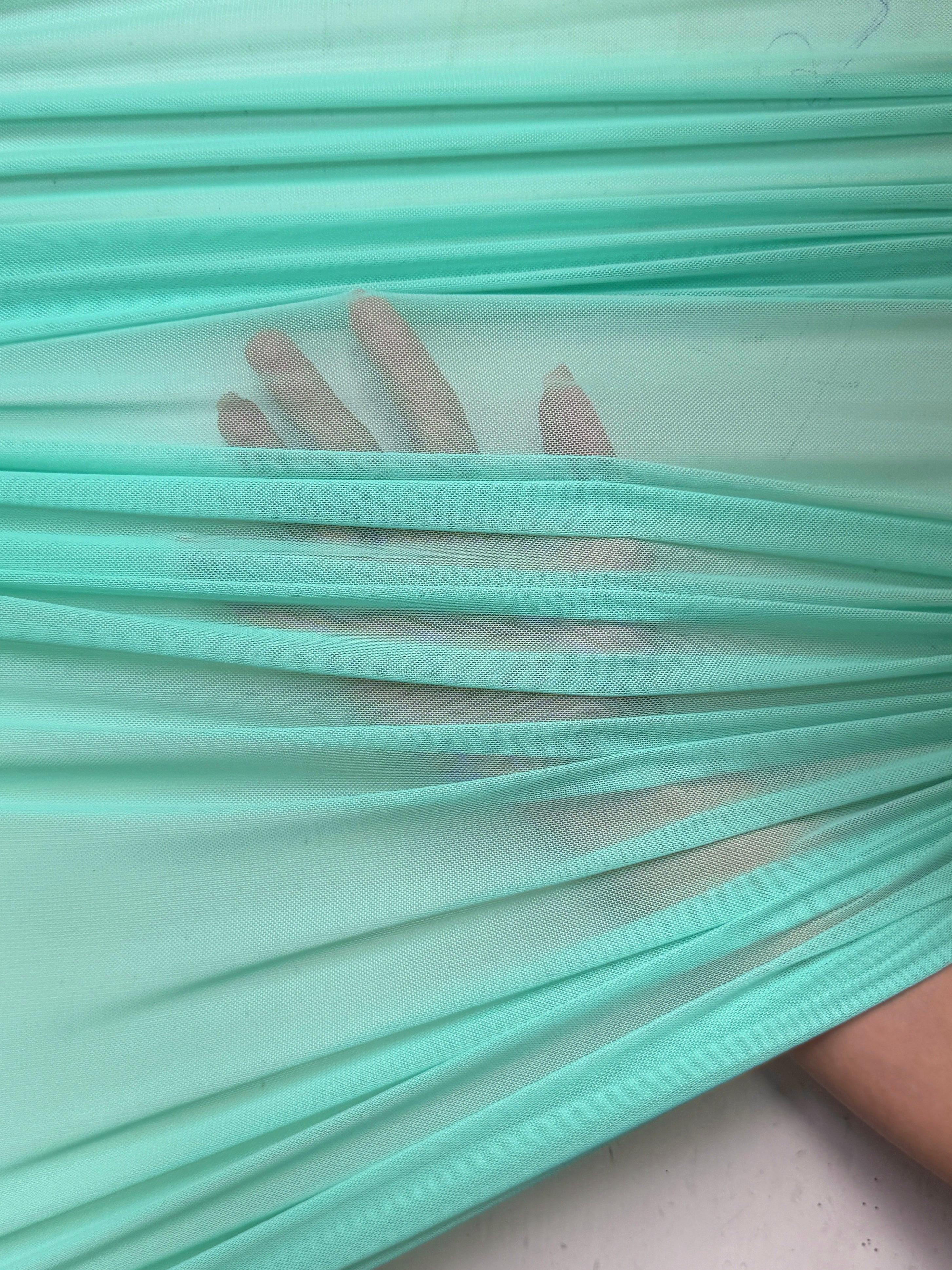 seafoam 4way stretch power mesh, light blue power mesh, ocean blue power mesh, baby blue power mesh