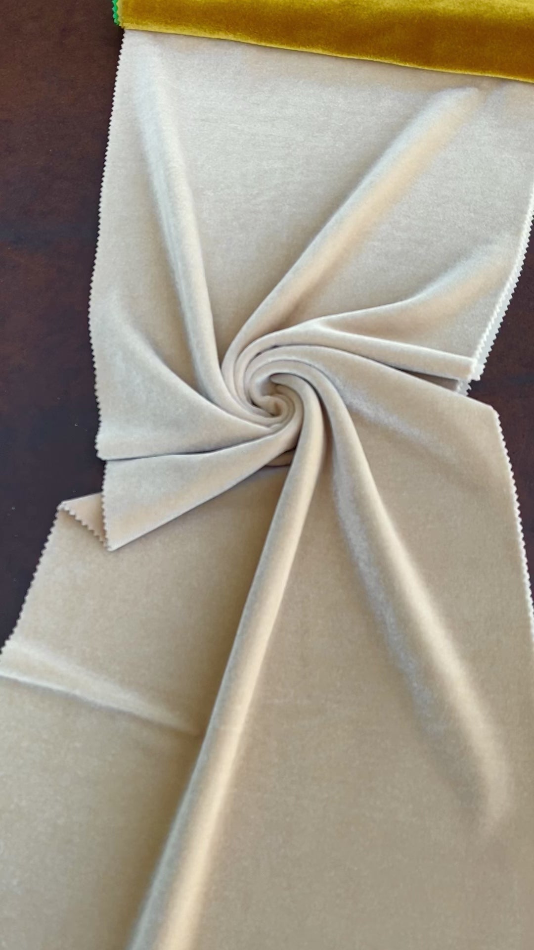 Champagne Stretch Velvet, light brown Stretch Velvet, brown Stretch Velvet, beige Stretch Velvet, Stretch Velvet for woman, Stretch Velvet for bride, Stretch Velvet on discount, Stretch Velvet on sale