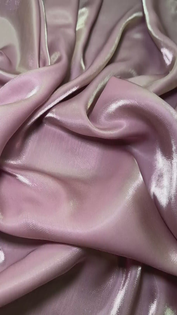 Mauve Water Liquid Shimmery Chiffon, Premium Glittery Chiffon, Wet Chiffon, Shimmery Chiffon, Fancy fabric, Luxurious liquid fabric, Chiffon for women