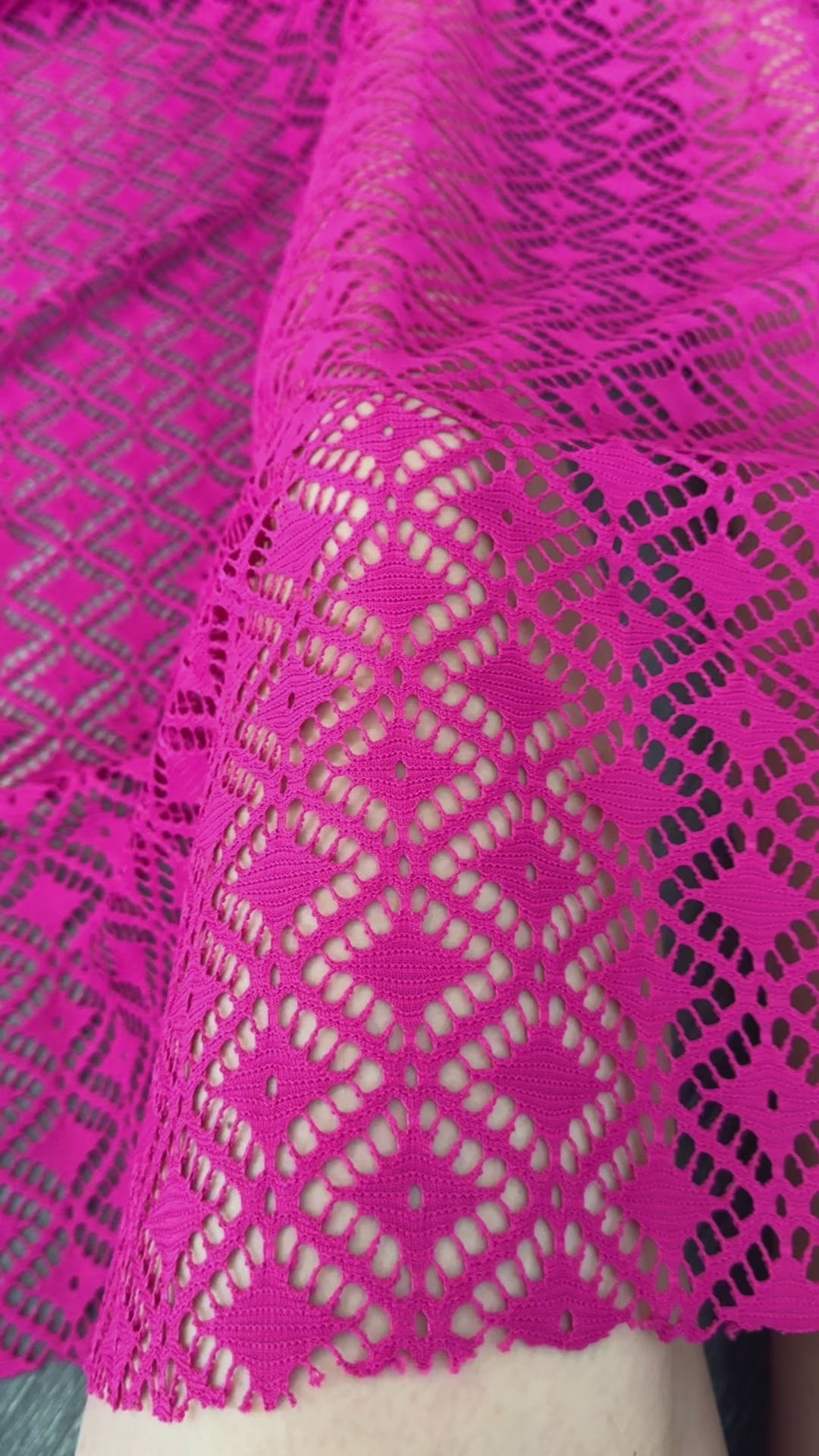 Hot Pink Crochet Hollow Out Knit, pink Crochet Hollow Out Knit, dark pink Crochet Hollow Out Knit, light pink Crochet Hollow Out Knit, fuchsia Crochet Hollow Out Knit, Crochet Hollow Out Knit on discount