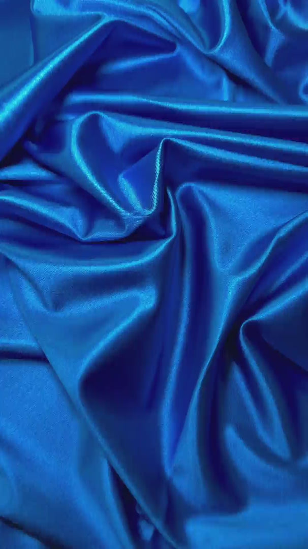 Aqua Blue Shiny Nylon Spandex, Aqua Blue Spandex, Nylon Spandex, Shiny Spandex, Stretch Fabric, 4 way stretch fabric, Fabric on Sale, Activewear Fabric, Polyester Fabric
