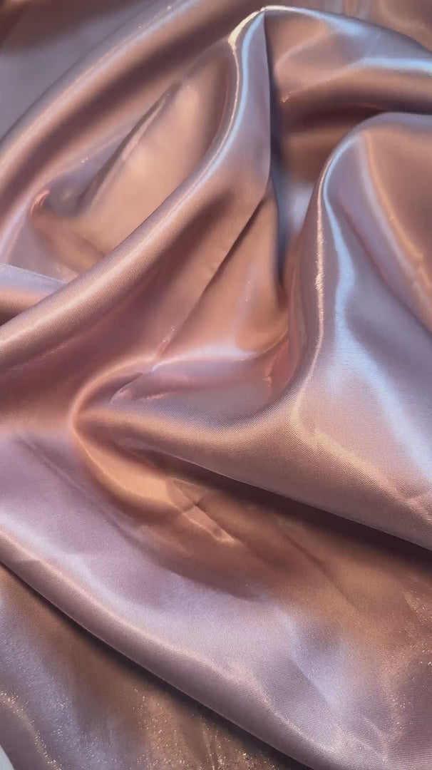 Dusty Pink Liquid Bridal Satin, Luxury Silky Satin, Liquid Bridal Satin, Silky Satin, Premium Stretch Bridal Satin, Satin for Bride, Satin for Women, Satin in Low Price, Cheap Satin, Satin on Sale