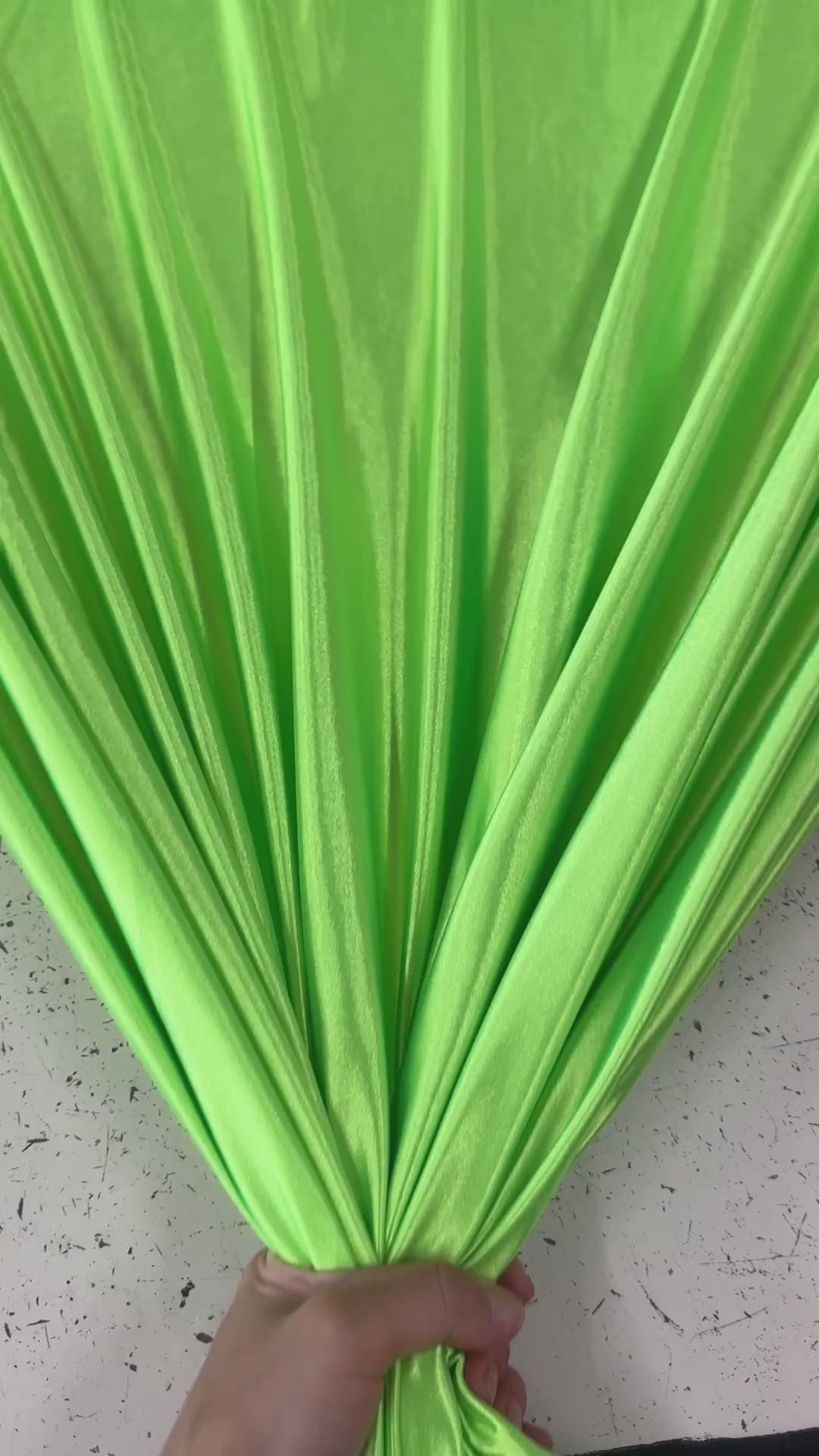 Neon Green Shiny Nylon Spandex, Green Spandex, Nylon Spandex, Shiny Spandex,Stretch Fabric, 4 way stretch fabric, Fabric on Sale, Activewear Fabric, Polyester Fabric, Leggings yoga spandex