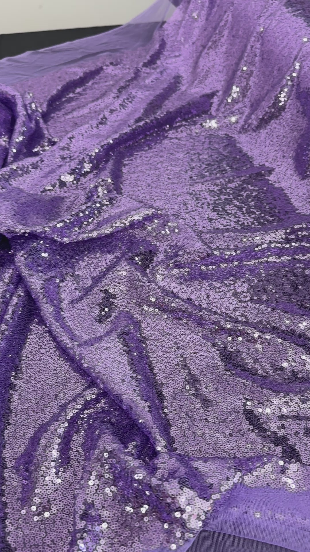 Lavender Sequin on Mesh, Lavender Sequin Mesh for woman, Stretch Sequin Mesh for bride, Stretch Sequin Mesh on sale, Sequin Mesh on discount, Sequin Mesh online