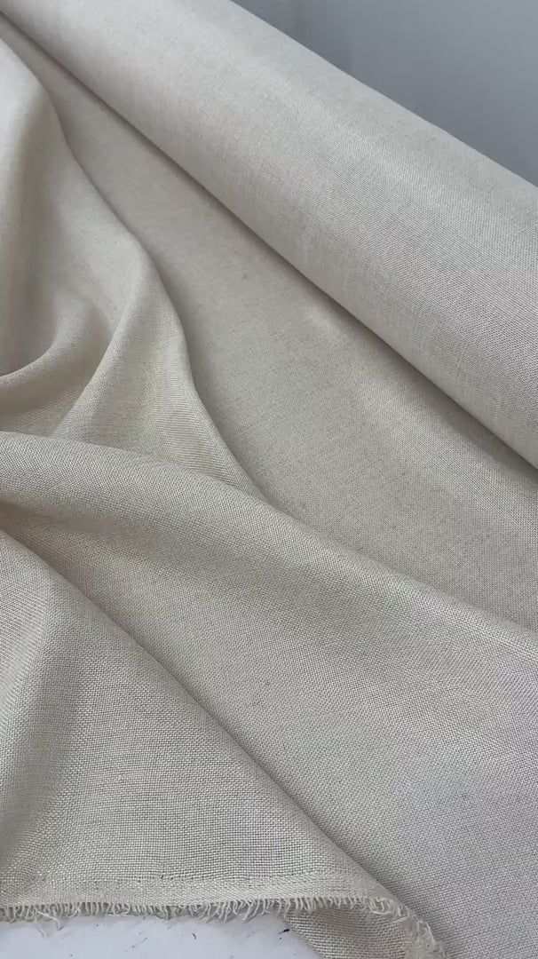 Champagne Faux Linen, Faux Linen, Linen Fabric by Yard, Linen Fabric, Linen Material, Premium Linen, Durable Fabric, Home Decor Fabric