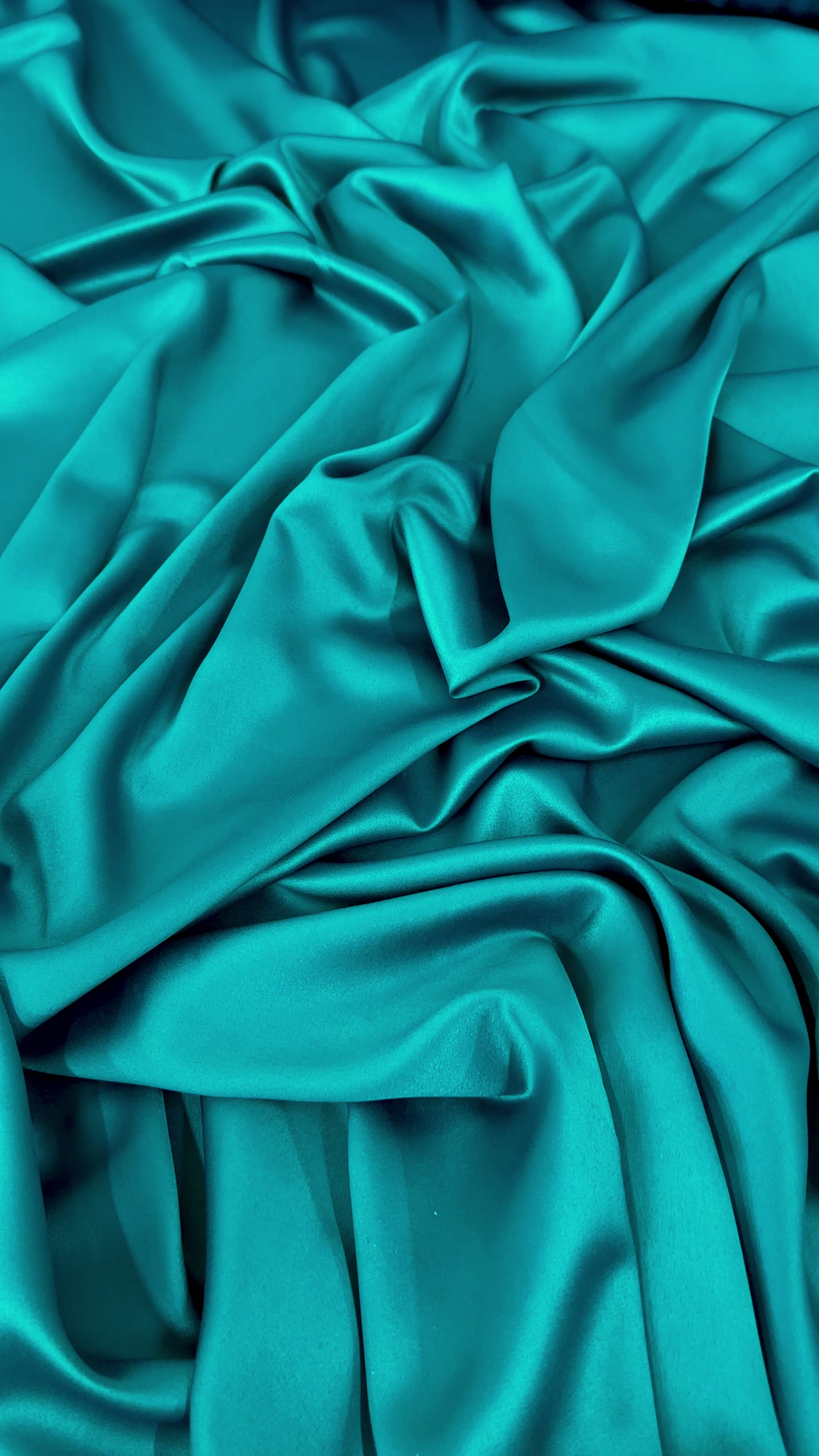 teal green stretch crepe back satin, green stretch crepe back satin, dark green stretch crepe back satin, premium stretch crepe back satin, satin for bride, satin for woman, satin in low price, cheap satin, satin on sale