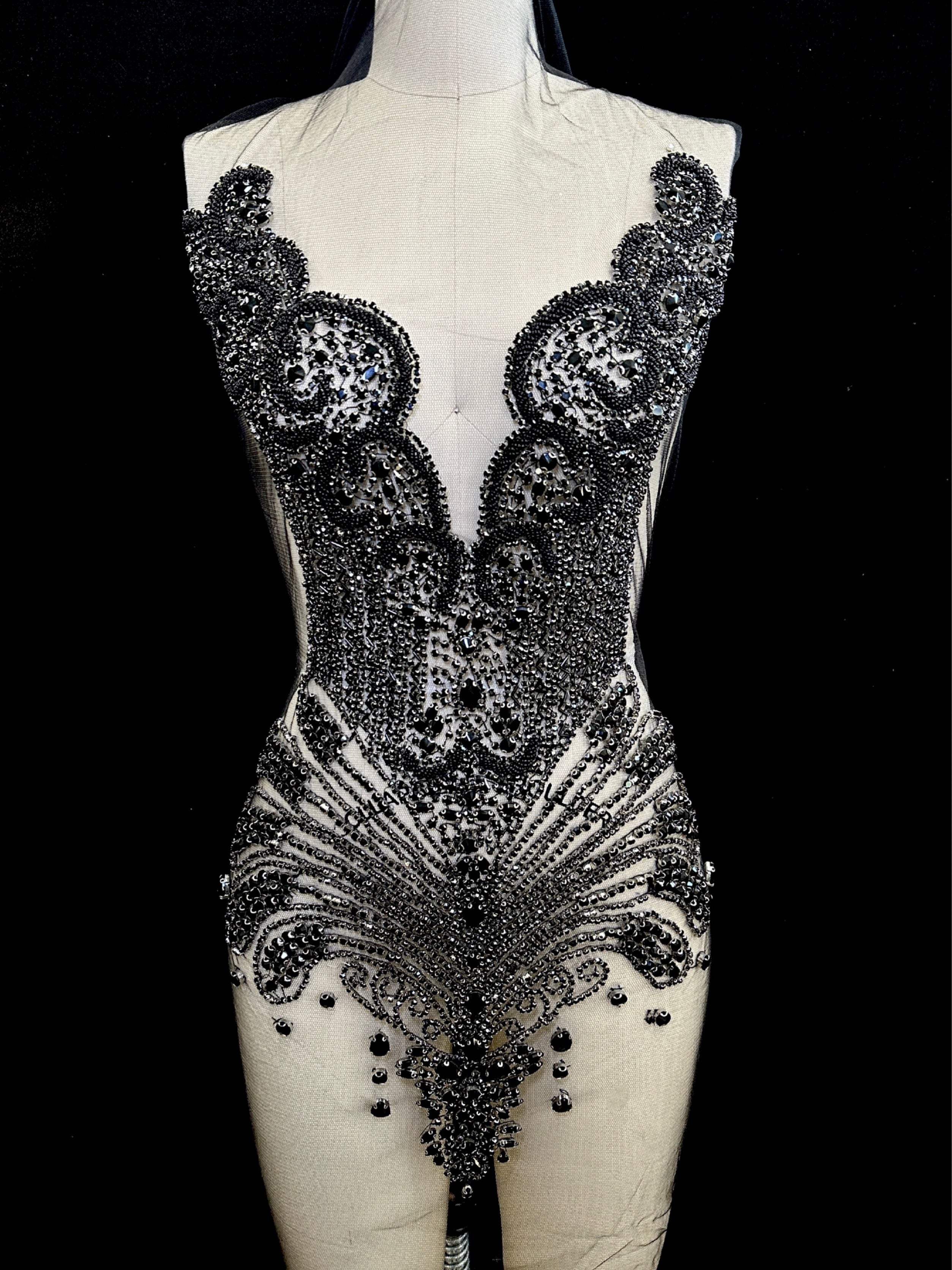 Alberta Rhinestone Bodice Applique, sparkle crystal bodice, silver rhinestone applique, rhinestone bodice for woman, rhinestone bodice ,rhinestone beads, rhinestone applique, rhinestone applications, rhinestone, luxurious dress, flawless dress fabric, embellishment for dress, diy dress, decoration for dress, crystal applique for dresses, crafts for dress, bridal dress rhinestone, beaded mesh sequin bodice, beaded mesh fabric for dress, beaded bodice for dress, applique for gown, applique for dress