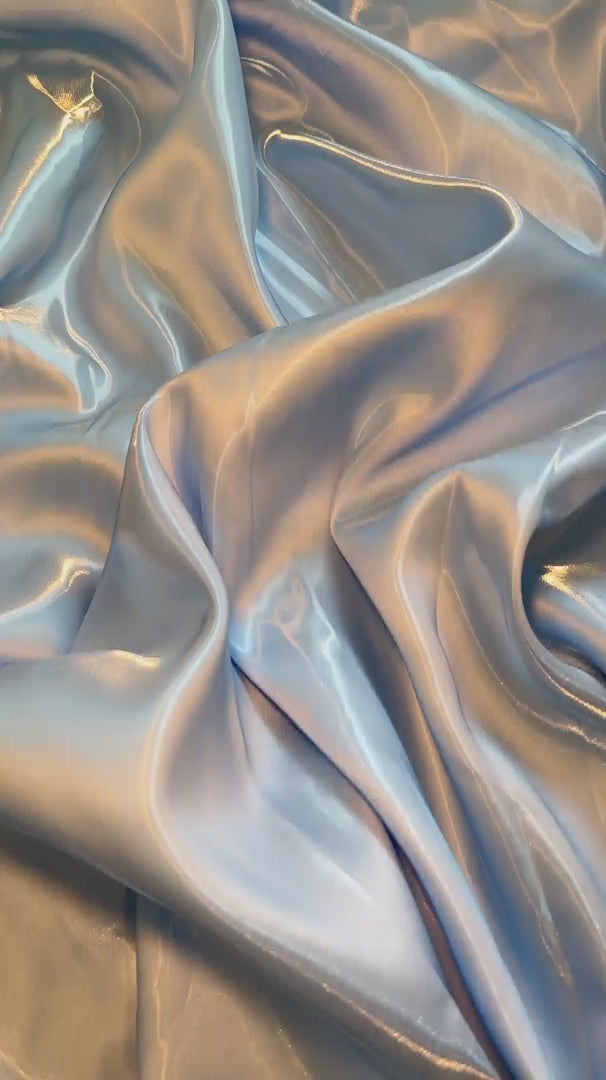 Baby Blue Liquid Bridal Satin, Luxury Silky Satin, Liquid Bridal Satin, Silky Satin, Premium Stretch Bridal Satin, Satin for Bride, Satin for Women, Satin in Low Price, Cheap Satin, Satin on Sale