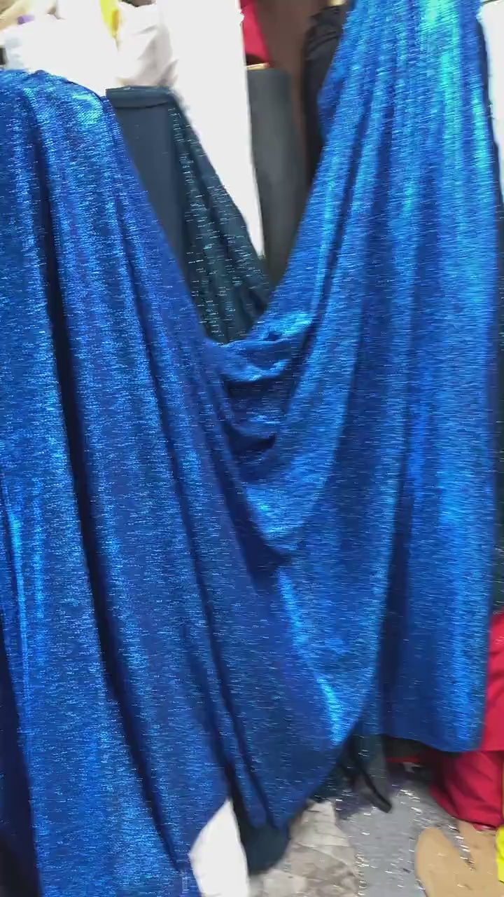 Royal Blue Spandex Lurex
