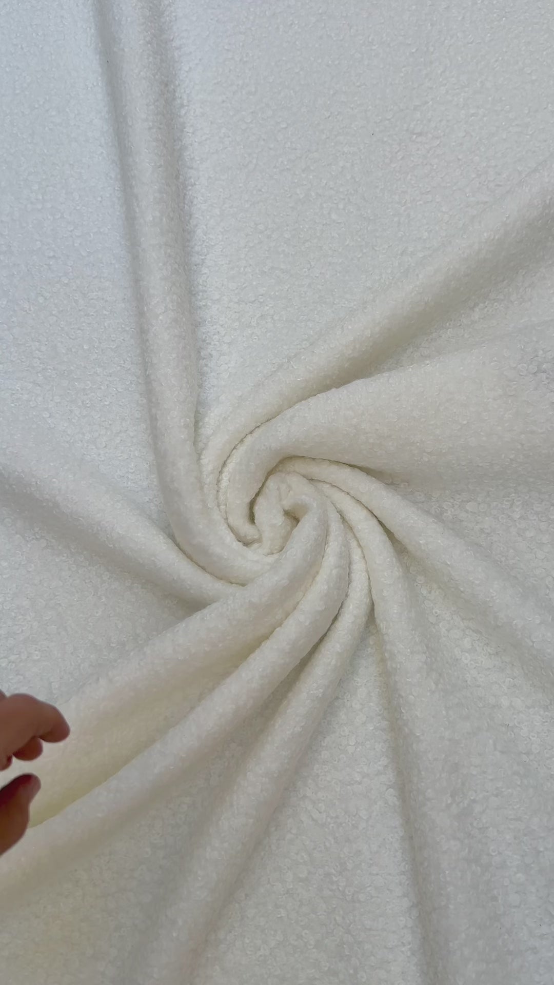 milk white Lamb Premium Faux Wool, bright white Faux Wool, white Faux Wool, Faux Wool for jacket, premium Faux Wool, Faux Wool for winter, winter collection, Faux Wool on sale, Faux Wool in low price