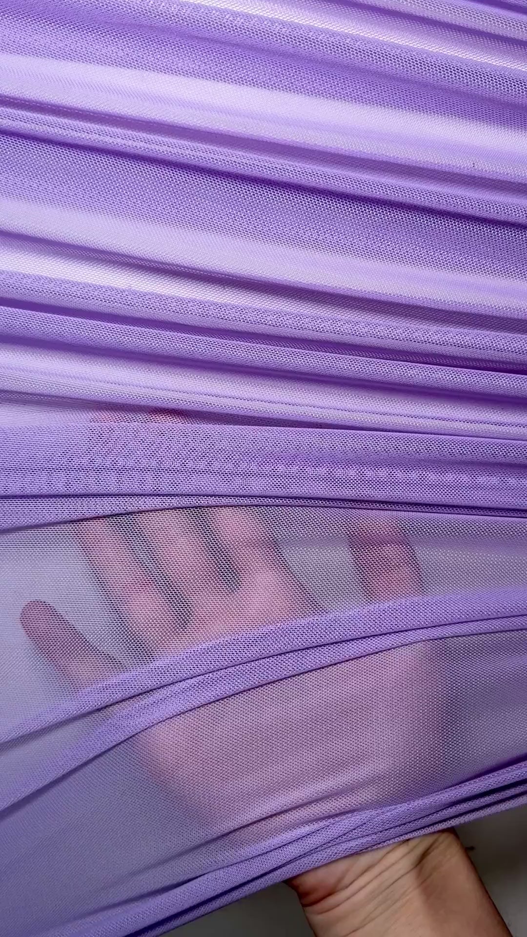 Lavender 4 Way Stretch Power Mesh